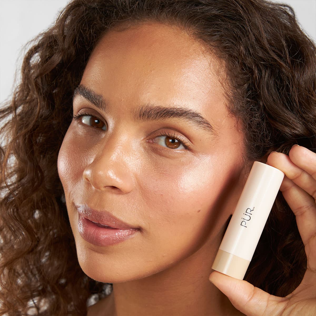 PÜR Silky Tint Creamy Multitasking Stick with Peptides You Go Pearl 6 g 4