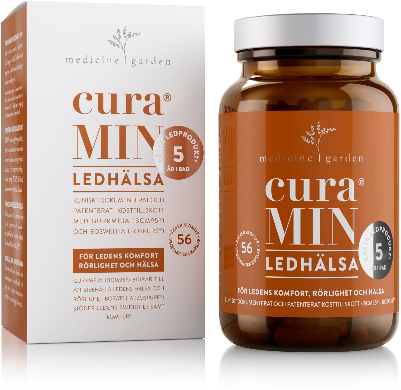 MedicineGarden CuraMIN Ledhälsa 56 kapslar