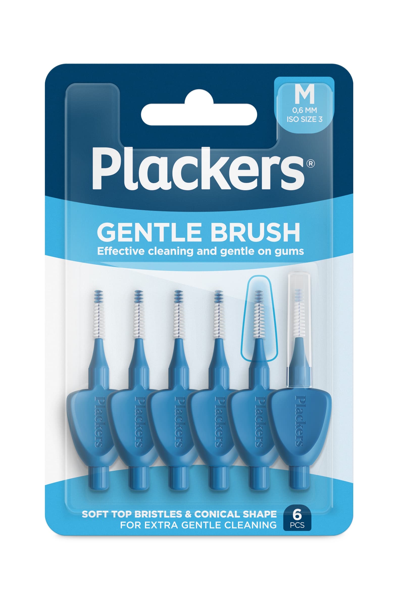 Plackers Gentle Brush 0,6 mm