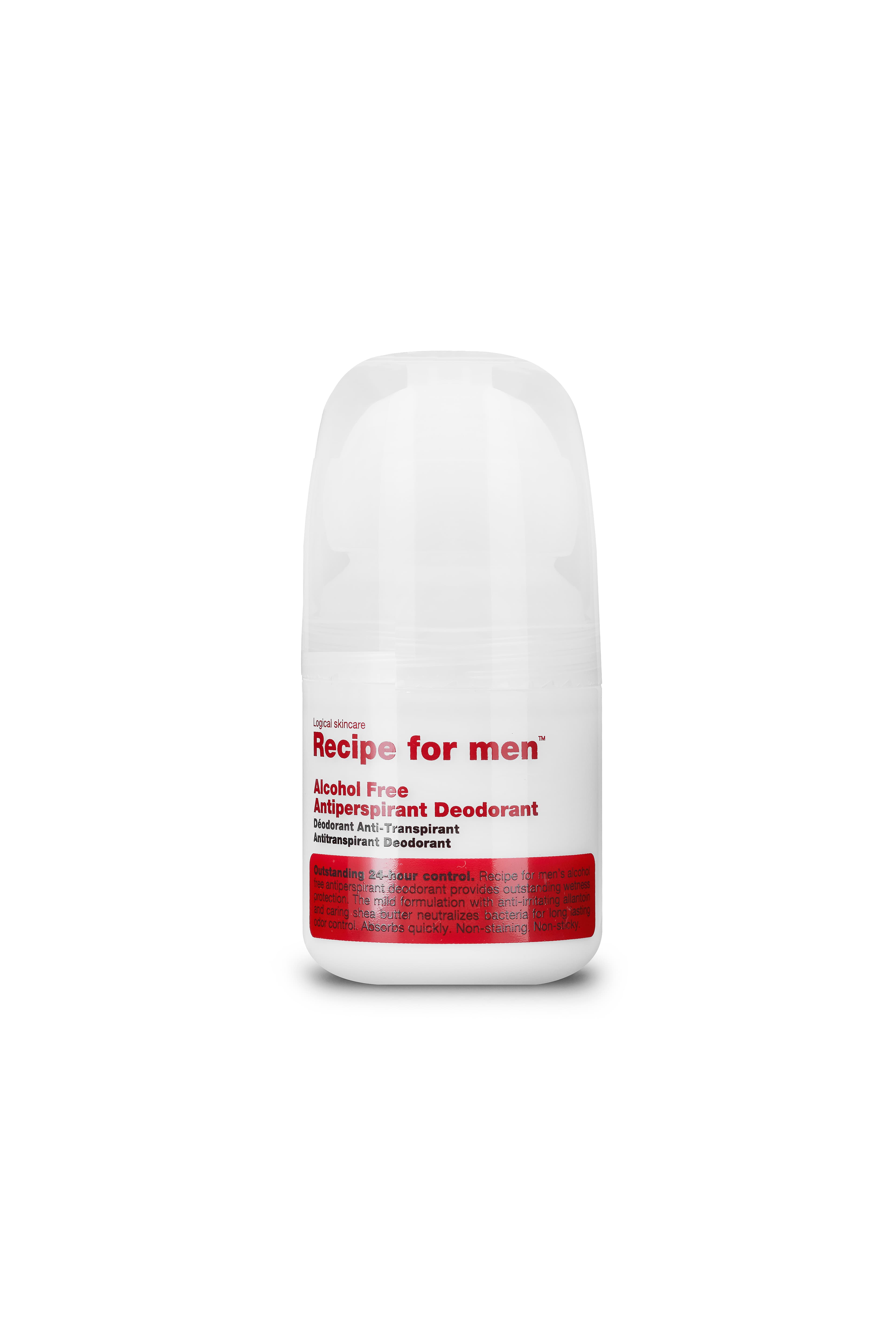 Recipe for men Alcohol Free Antiperspirant Deodorant 60 ml