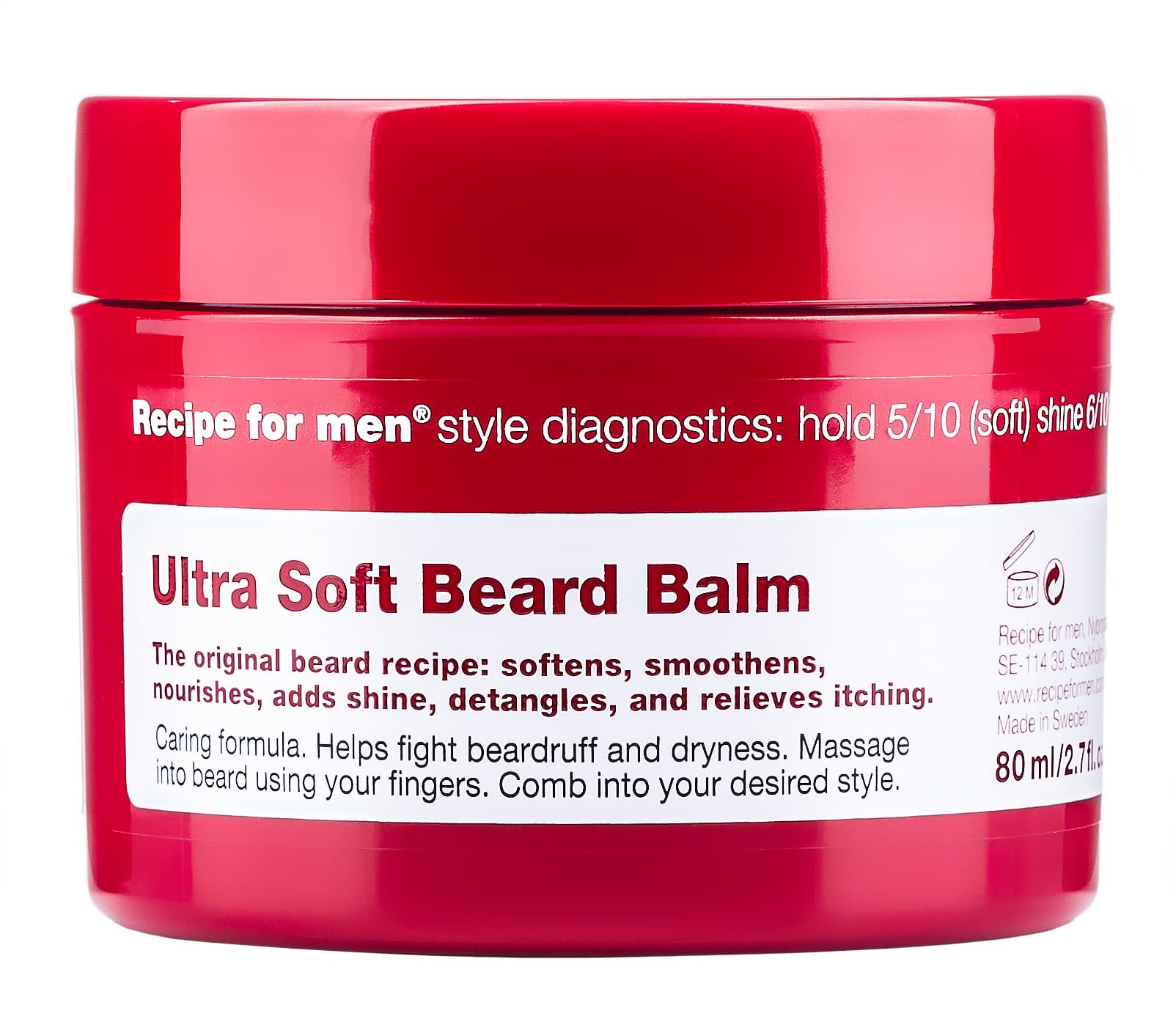 Recipe for men Ultra Soft Beard Balm 80 ml