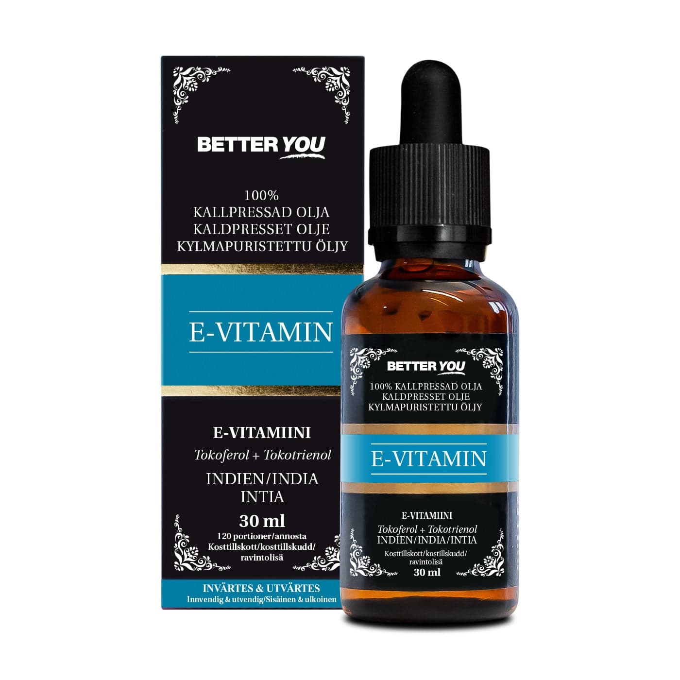 Better You Kallpressad E-vitaminolja EKO 30 ml