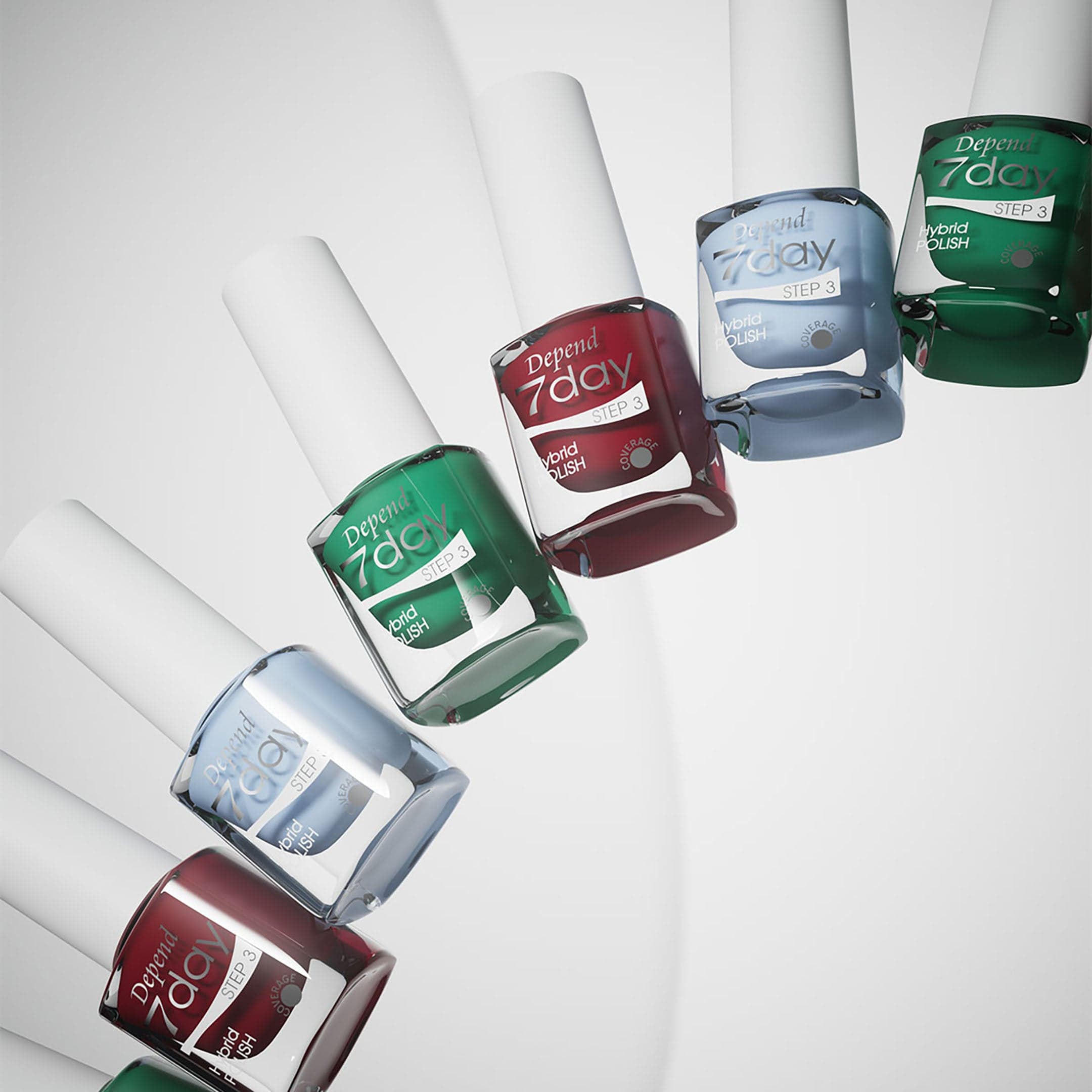 Depend 7day Hybrid Polish 7340 5 ml - produktbild 5