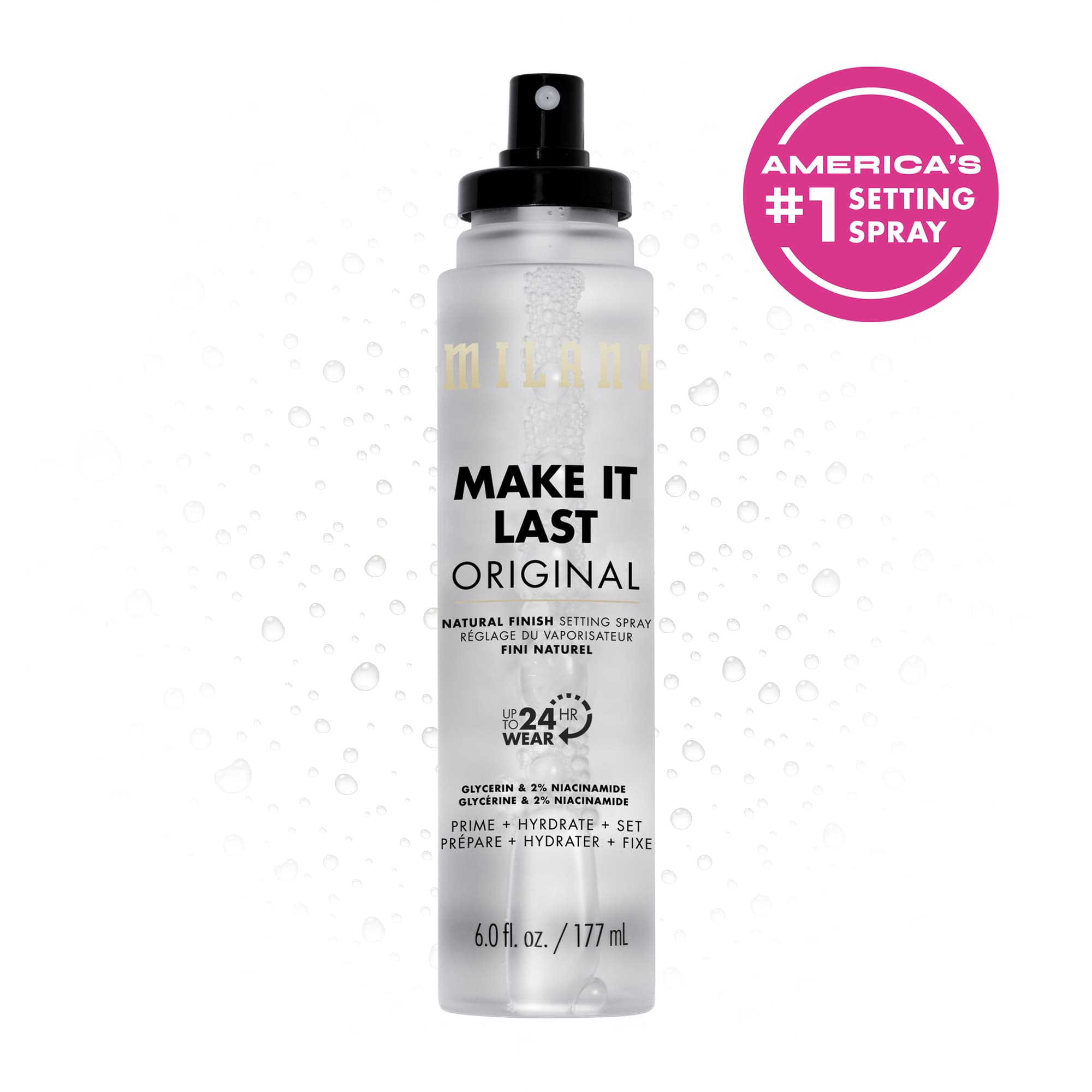Milani Make it Last Natural Jumbo Setting Spray 177 ml - produktbild 2