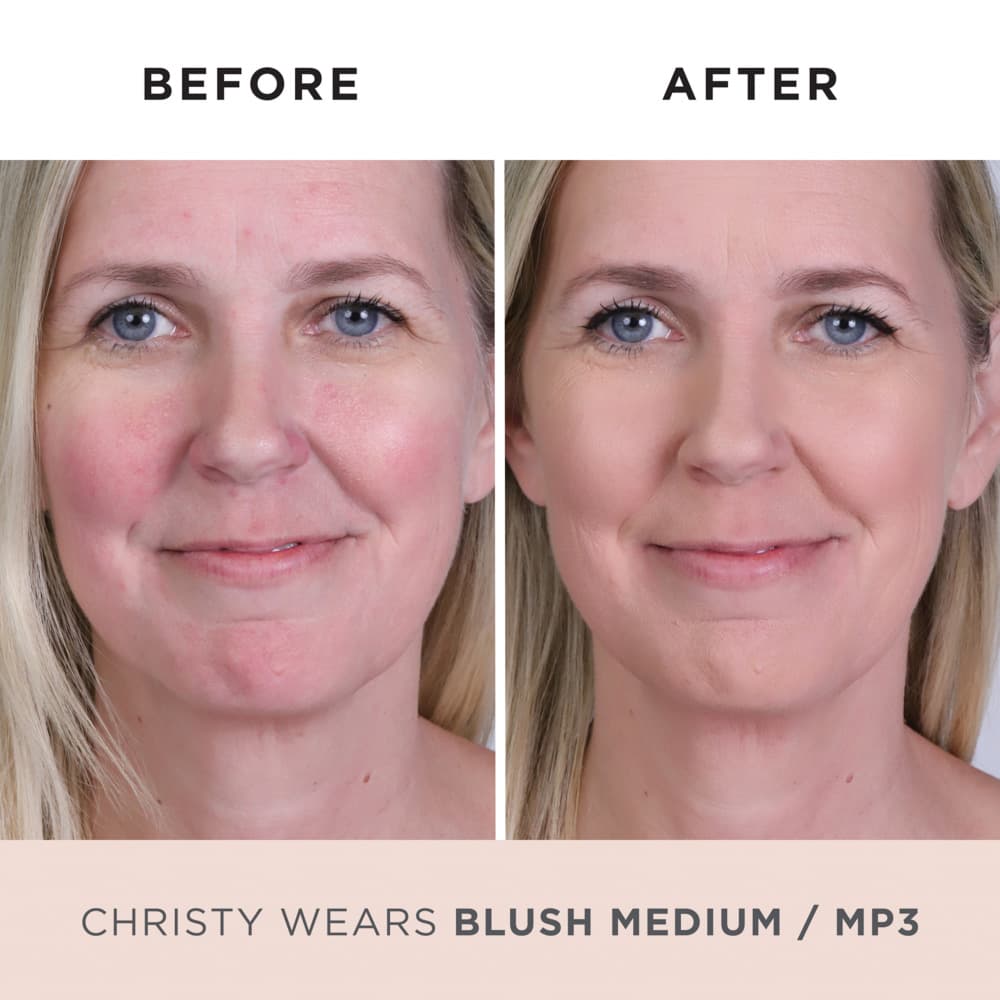 PÜR 4-in-1 Pressed Mineral Foundation Blush Medium MP3 - produktbild 2