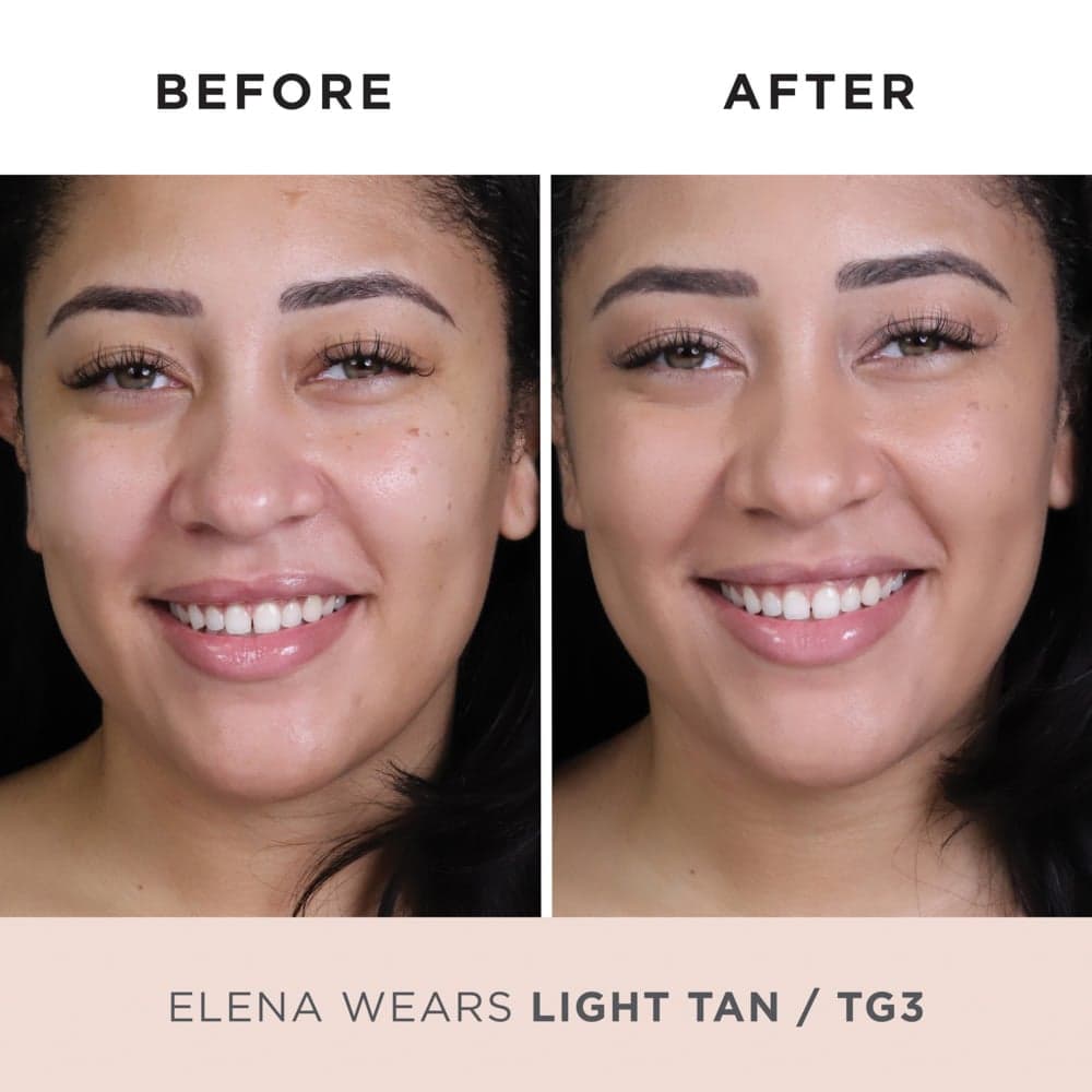 PÜR 4-in-1 Pressed Mineral Foundation Light Tan TG3 - produktbild 2