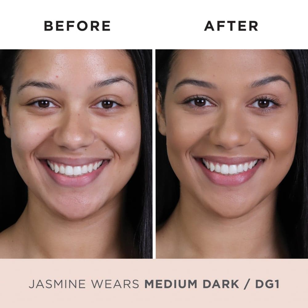 PÜR 4-in-1 Pressed Mineral Foundation Medium Dark DG1 - produktbild 2