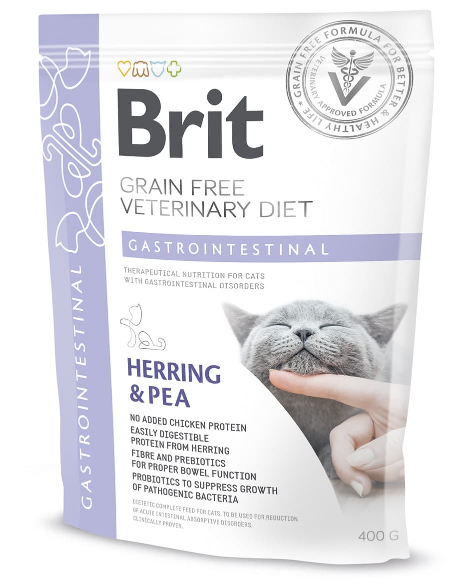 Brit Veterinary Diet Cat Gastrointestinal Grain Free 400 g