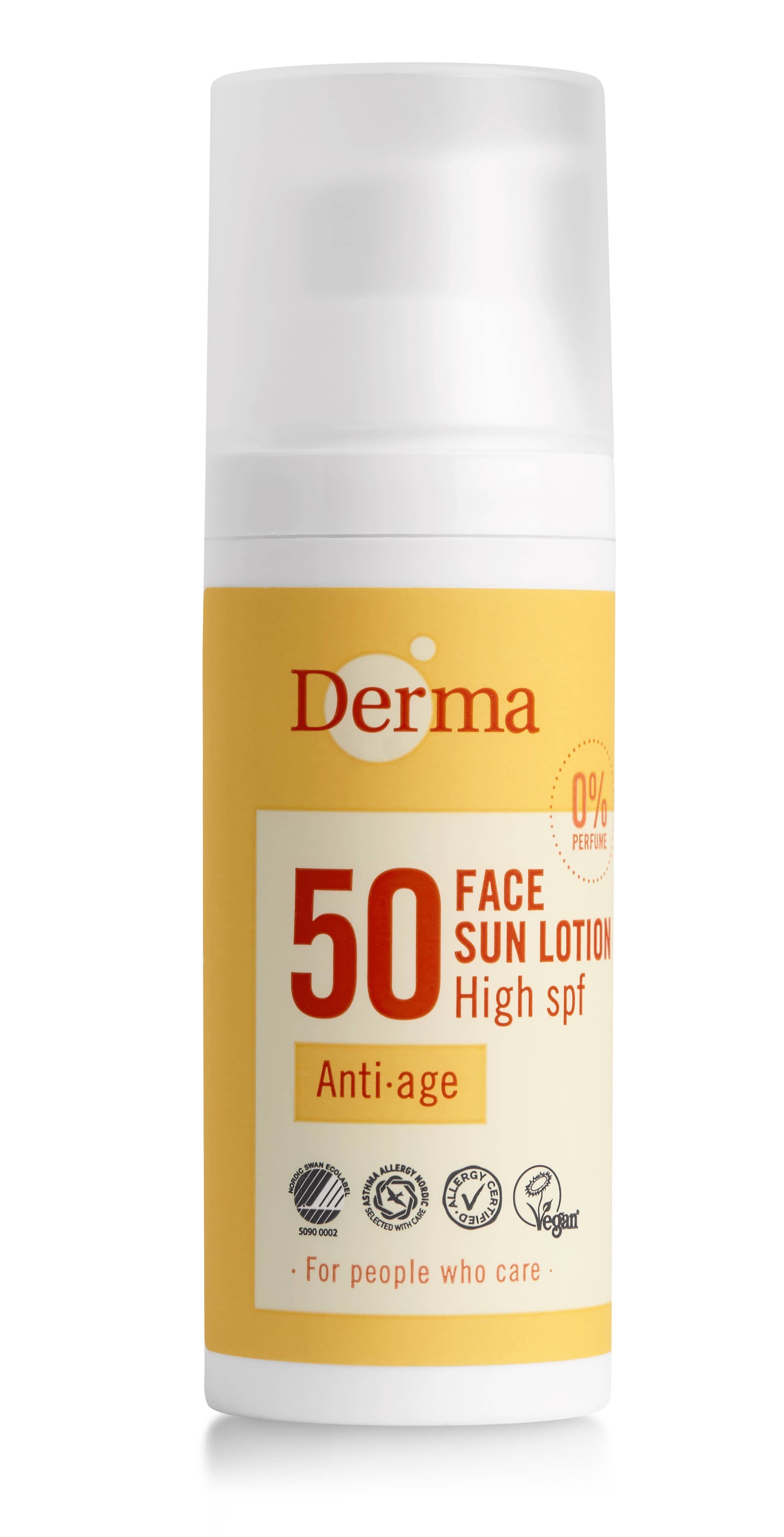Derma Sun Solkräm för Ansiktet SPF50 50 ml