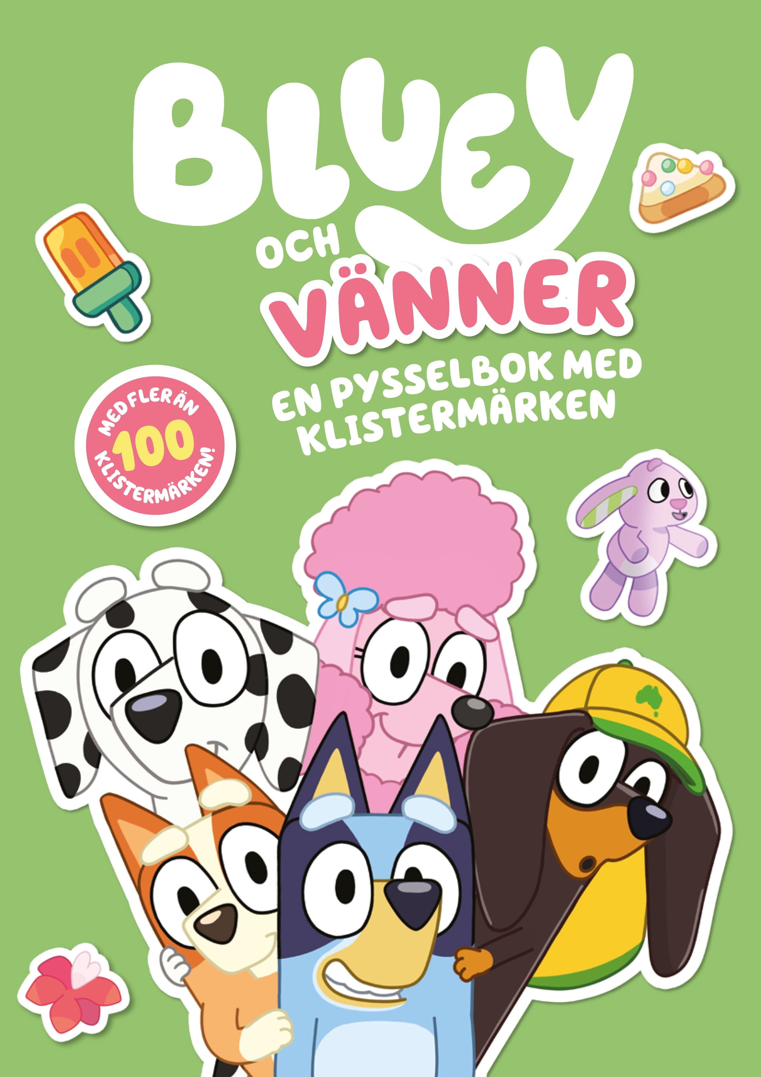 Bluey och Vänner Pysselbok med Klistermärken