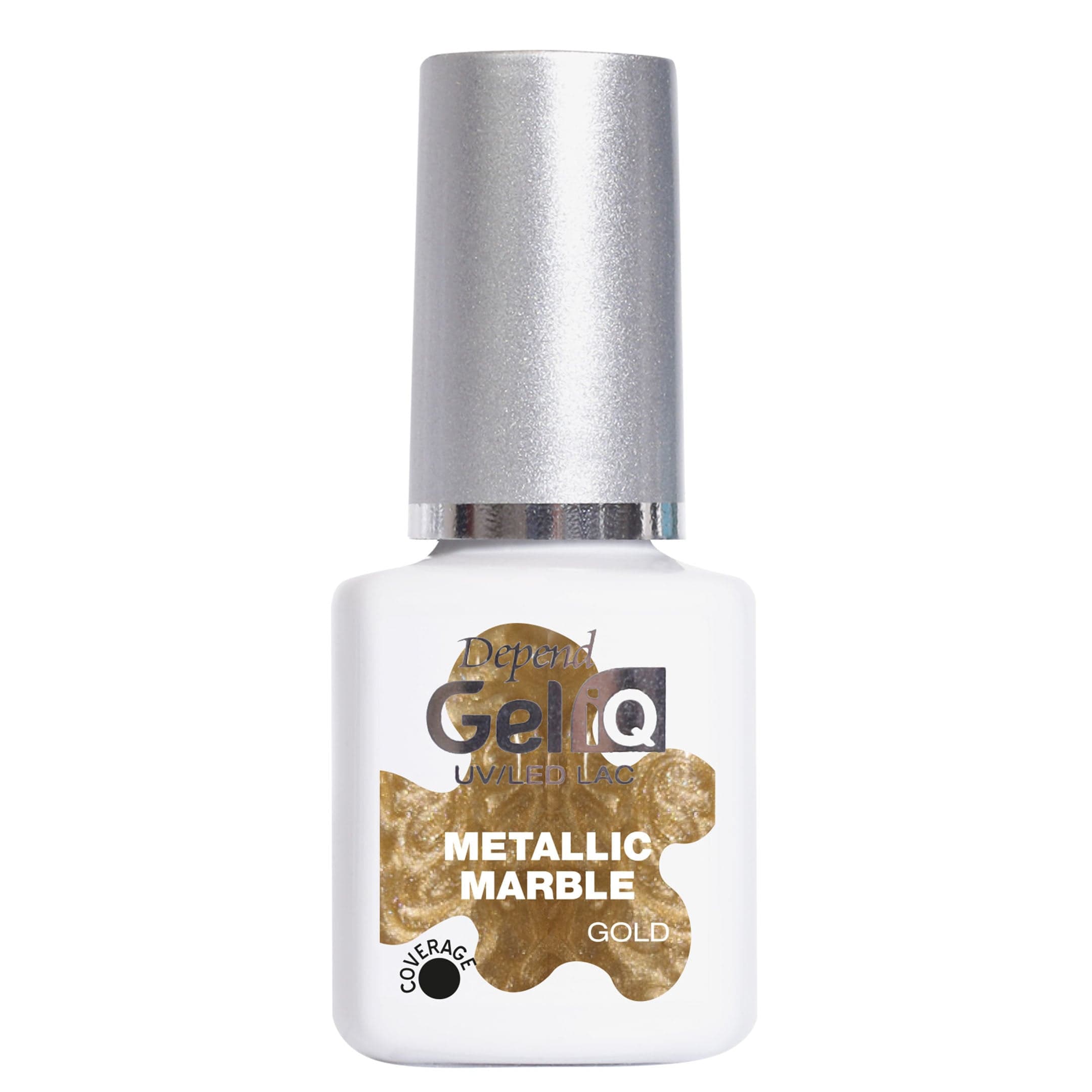 Depend Gel IQ Effects Metallic Marble Gold 5 ml