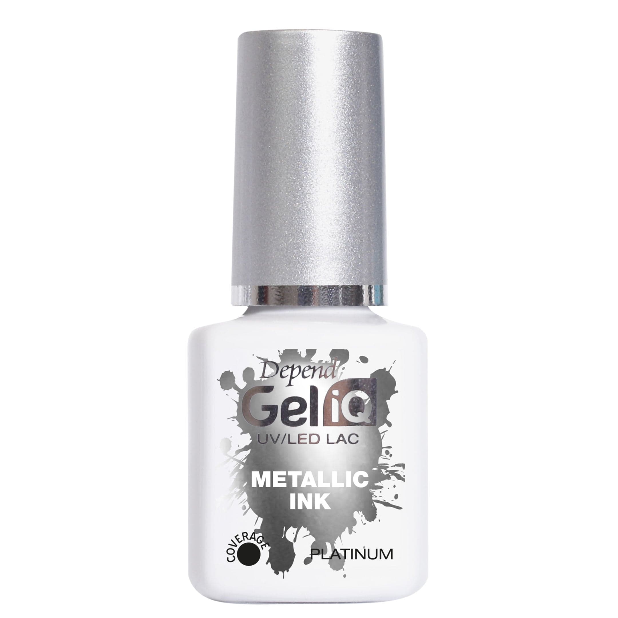 Depend Gel IQ Effects Metallic Ink Platinum 5 ml