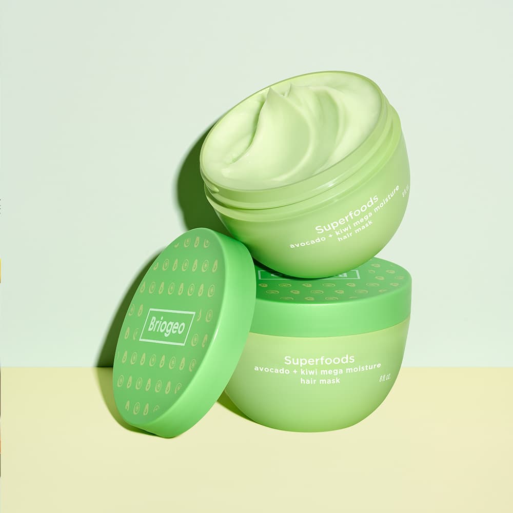Briogeo Superfoods Avocado + Kiwi Mega Moisture Hair Mask 240 ml - produktbild 5