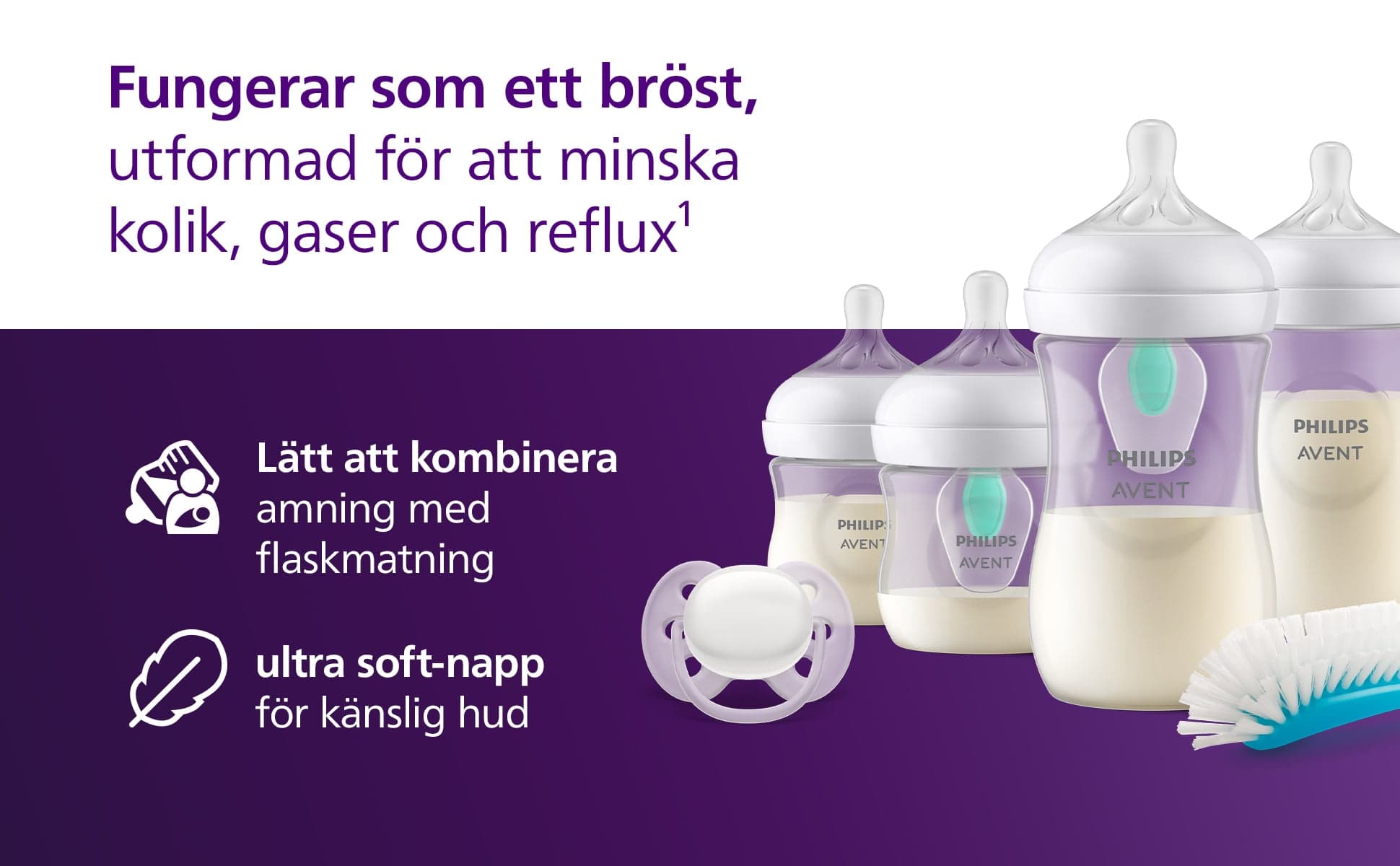 Philips Avent Natural Response Nappflaskor Presentförpackning/Startset - produktbild 3