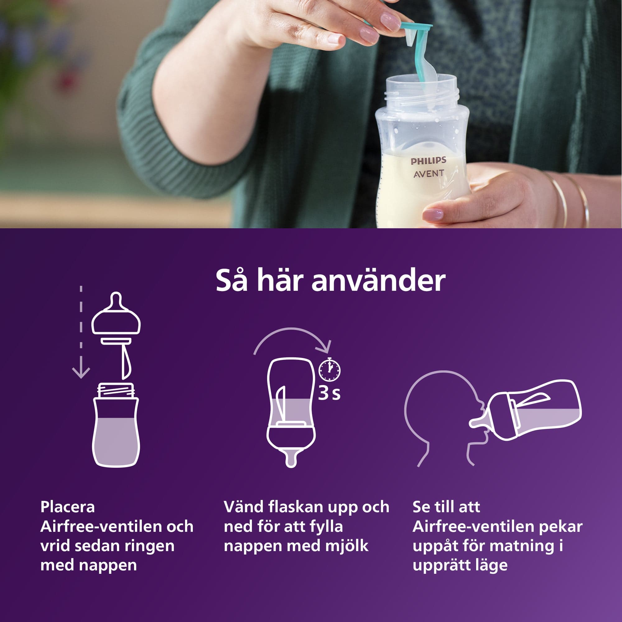 Philips Avent Natural Response Nappflaskor Presentförpackning/Startset - produktbild 5