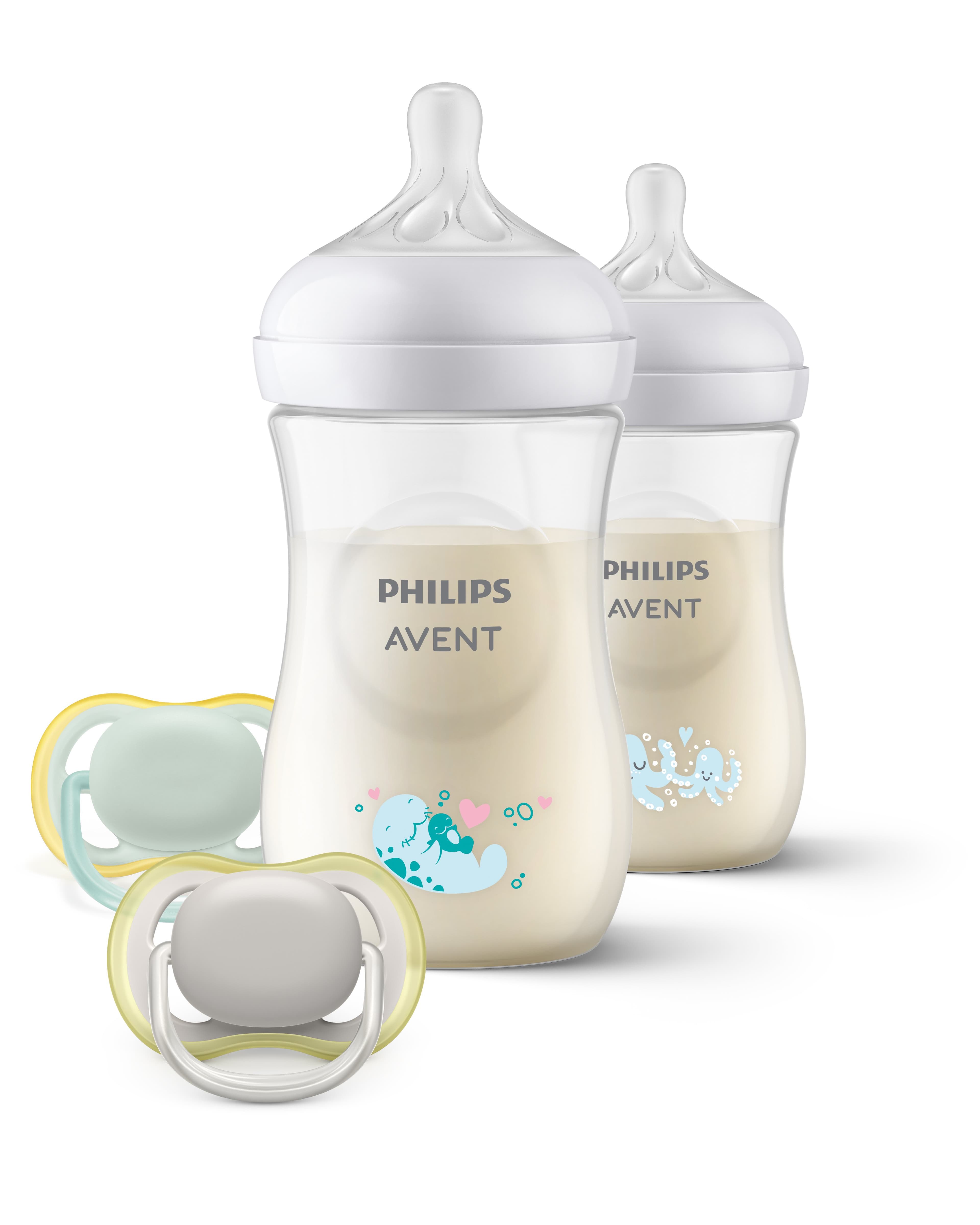Philips Avent Natural Response Presentkit 260 ml Flaska 2 st + Ultra Air Napp 2 st
