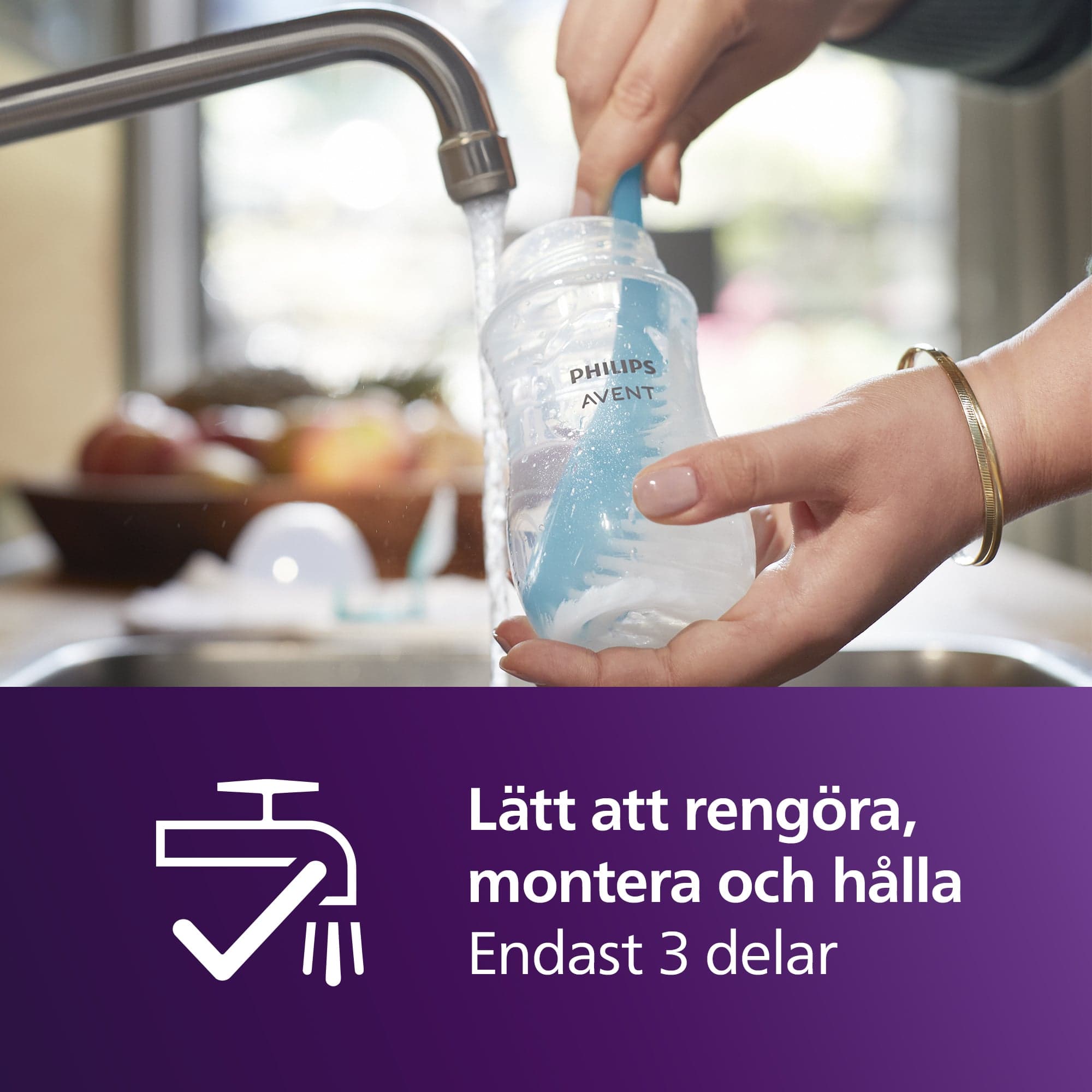 Philips Avent Nappflaska Natural Response 6 mån+ 330 ml - produktbild 5