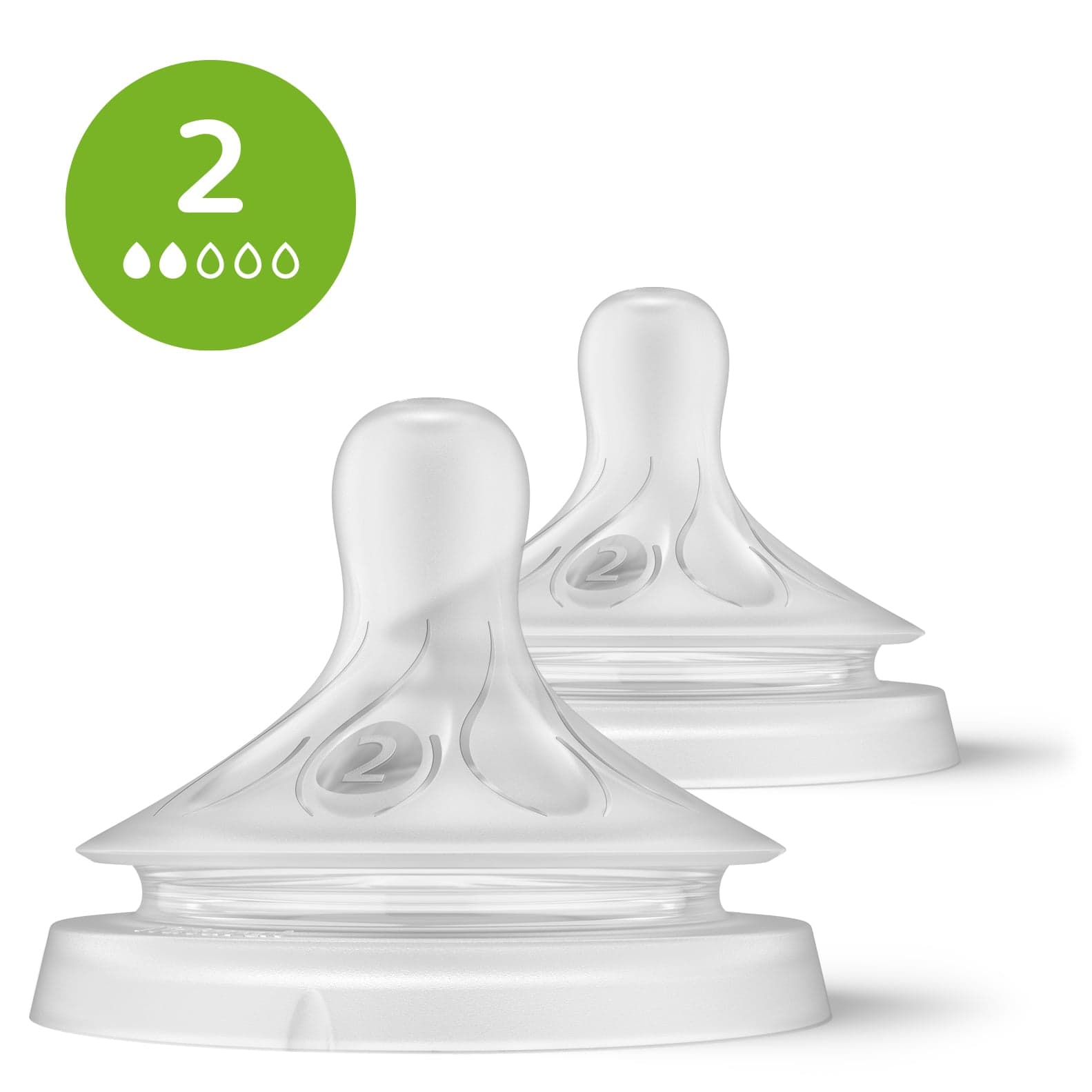 Philips Avent Natural Response Flasknapp (2) 0 m+
