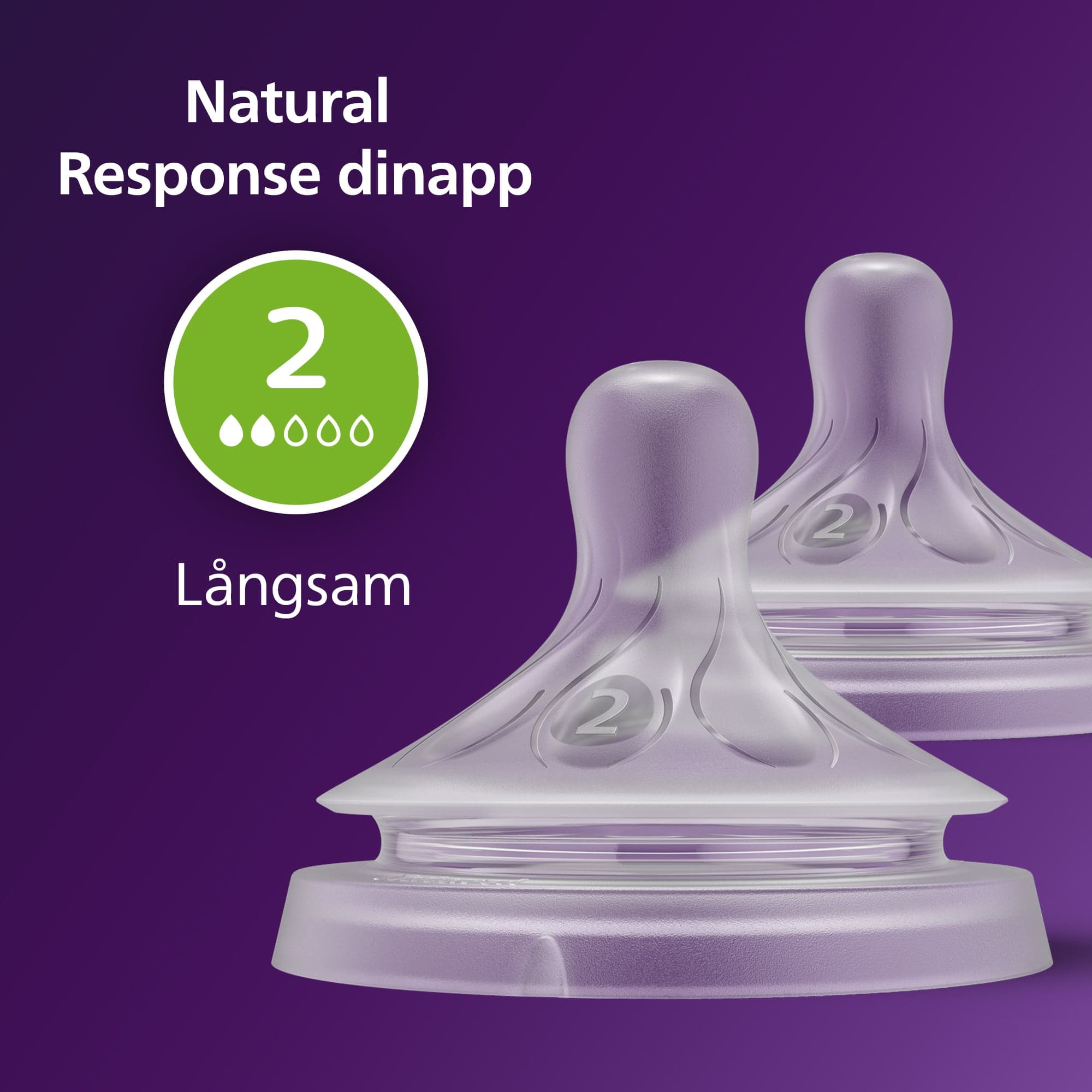 Philips Avent Natural Response Flasknapp (2) 0 m+ - produktbild 5