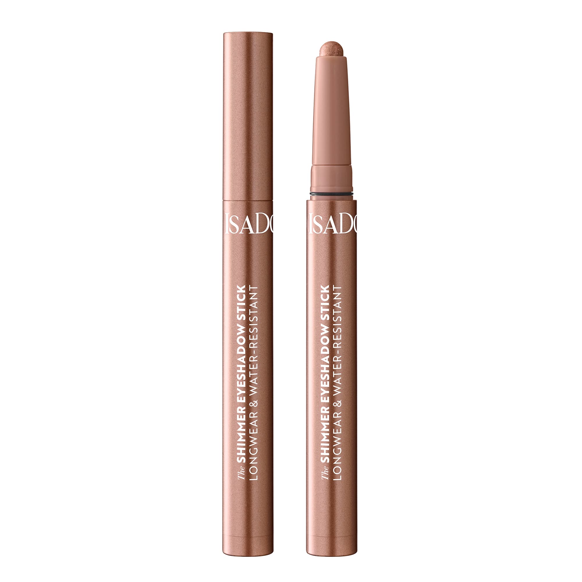 IsaDora The Shimmer Eyeshadow Stick Longwear & Water-Resistant 41 Bronze Brown 1,2 g