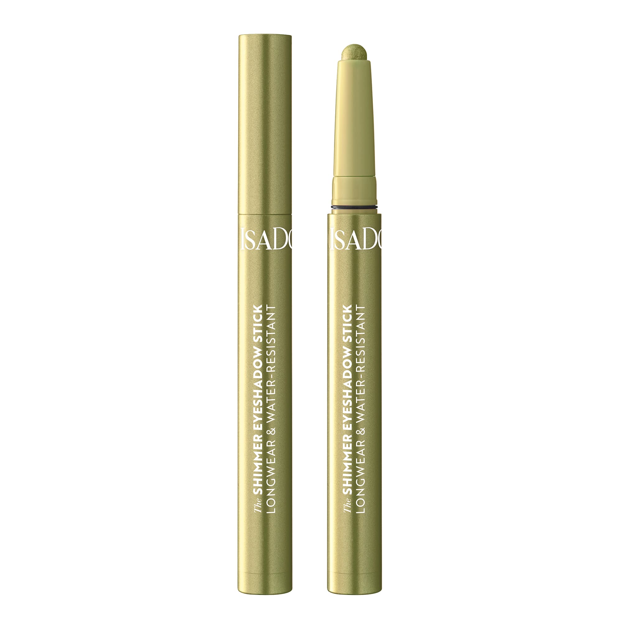IsaDora The Shimmer Eyeshadow Stick Longwear & Water-Resistant 45 Green Shimmer 1,2 g