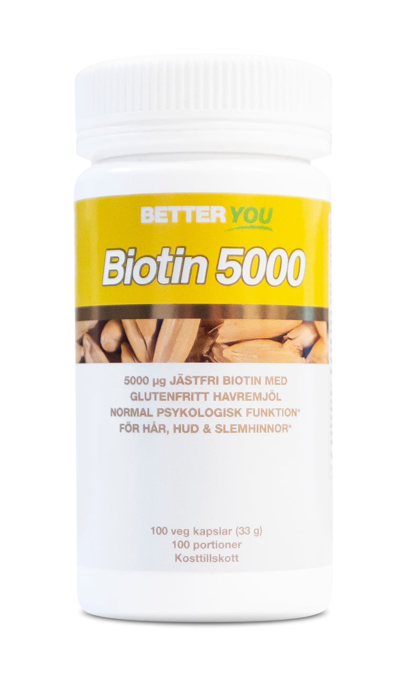 Better You Biotin 5000 100 kapslar