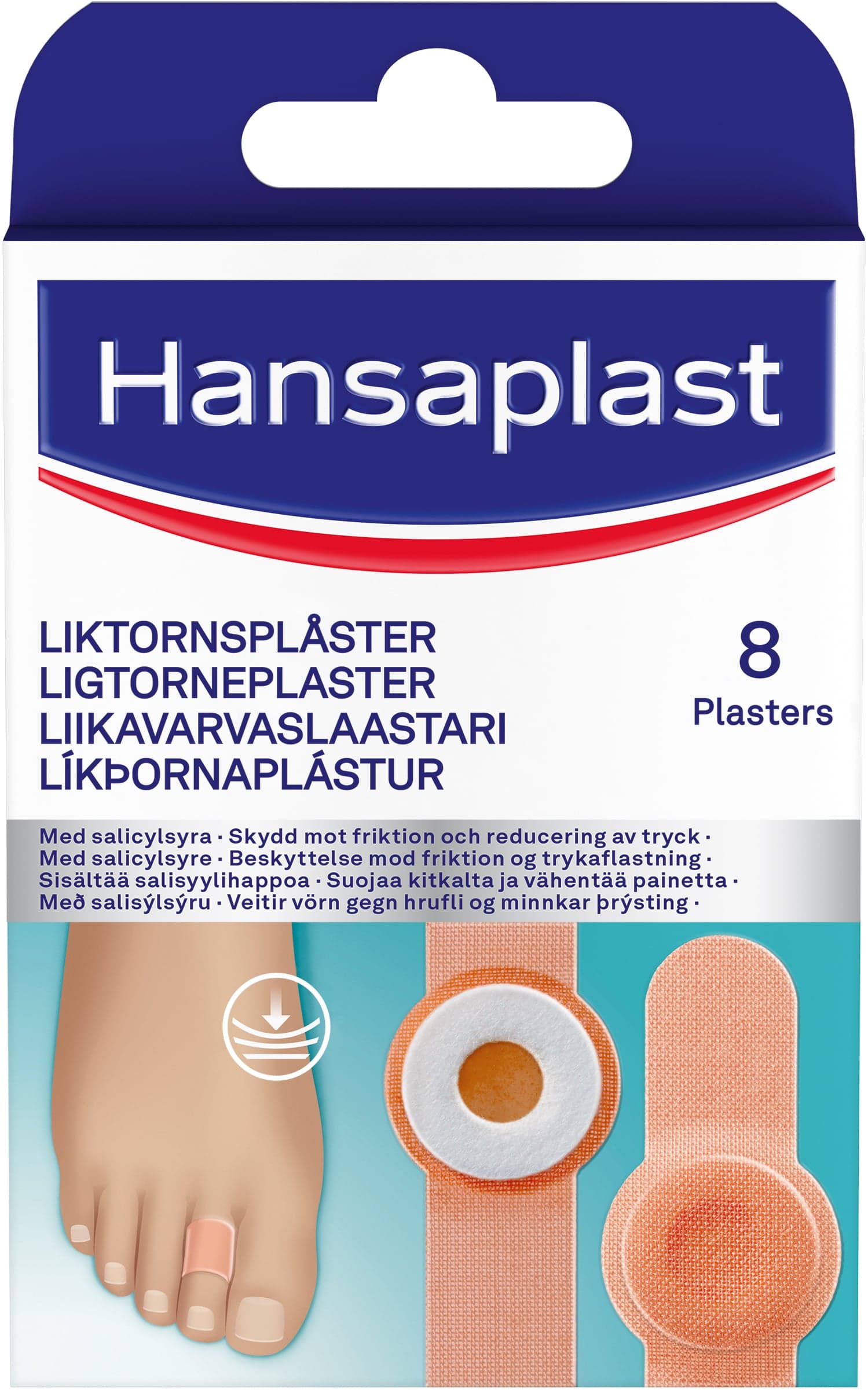 Hansaplast Liktornsplåster 8 st
