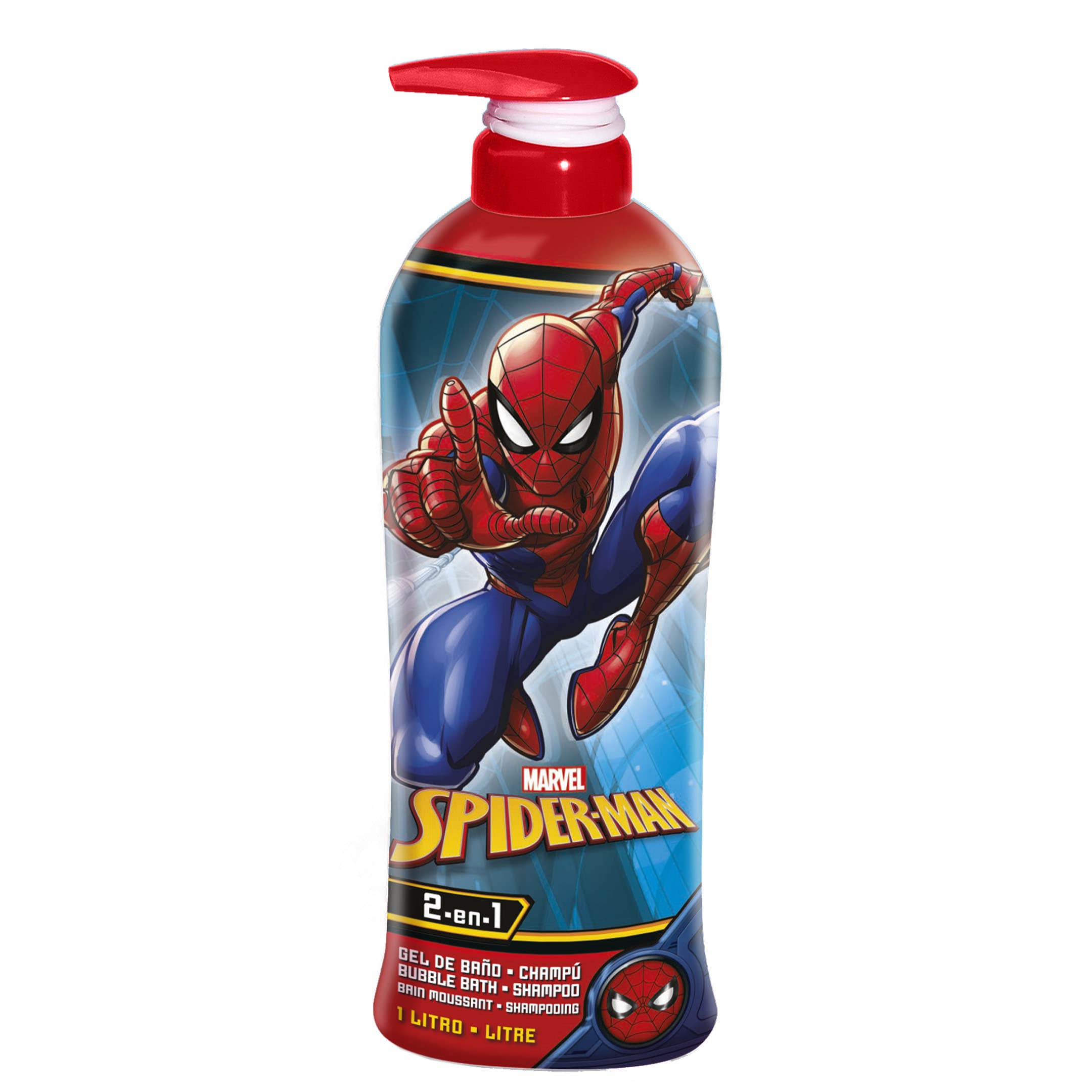 Depend 2-in-1 Bubble Bath Shampoo Spiderman 1000 ml