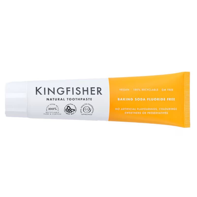 Kingfisher Tandkräm Baking Soda Mint (utan fluor) 100 ml