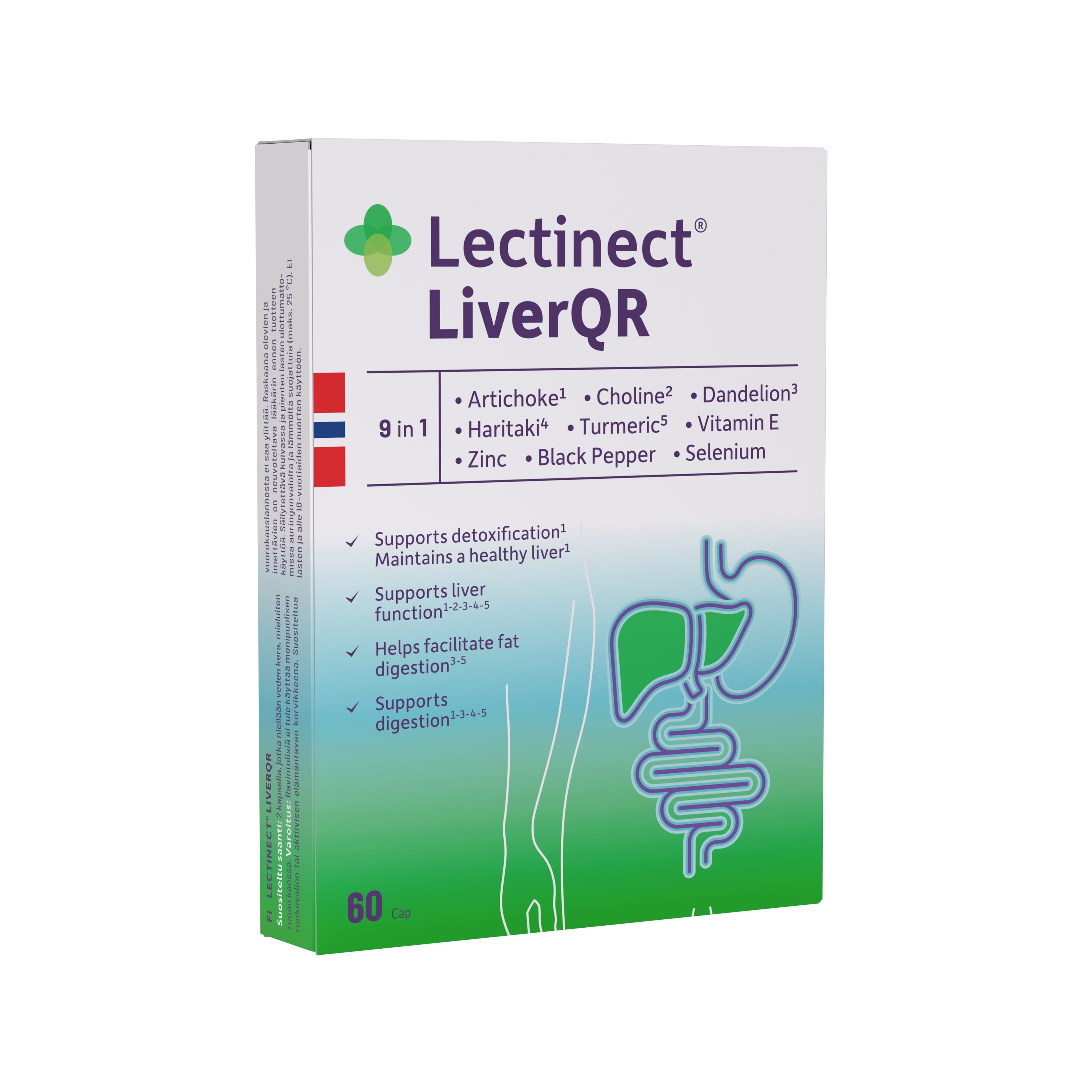 Lectinect LiverQR 60 kapslar