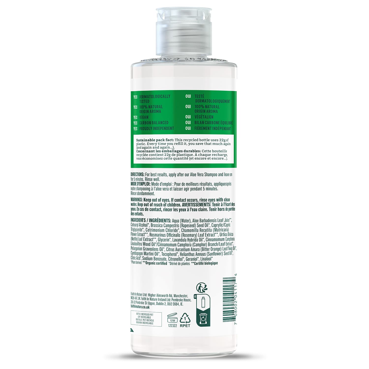 Faith in Nature Conditioner Aloe Vera 400 ml 2
