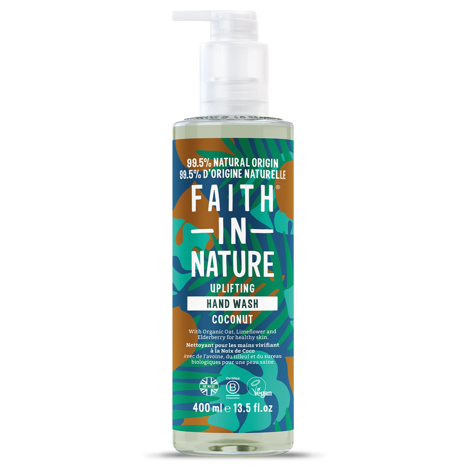 Faith in Nature Hand Wash Coconut 400 ml