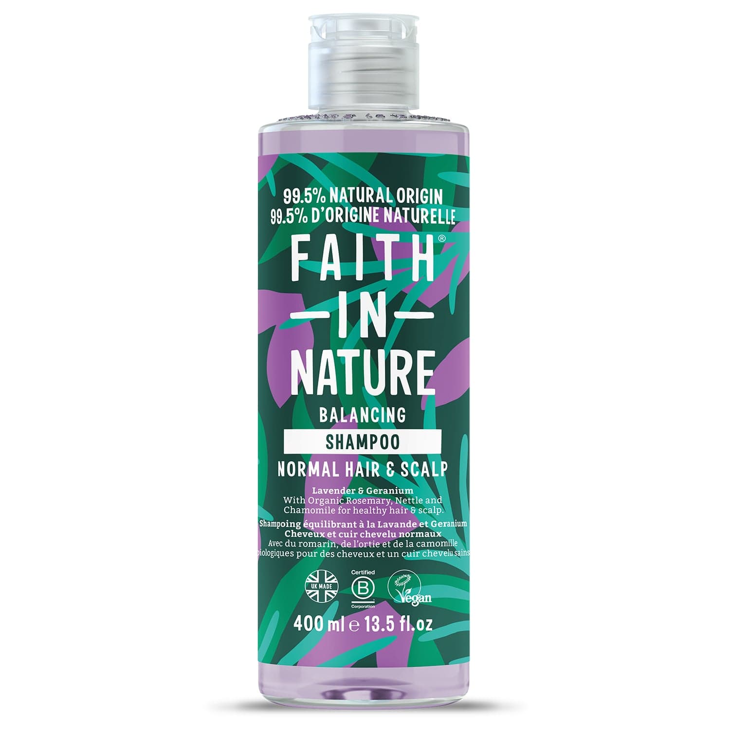Faith in Nature Shampoo Lavender & Geranium 400 ml