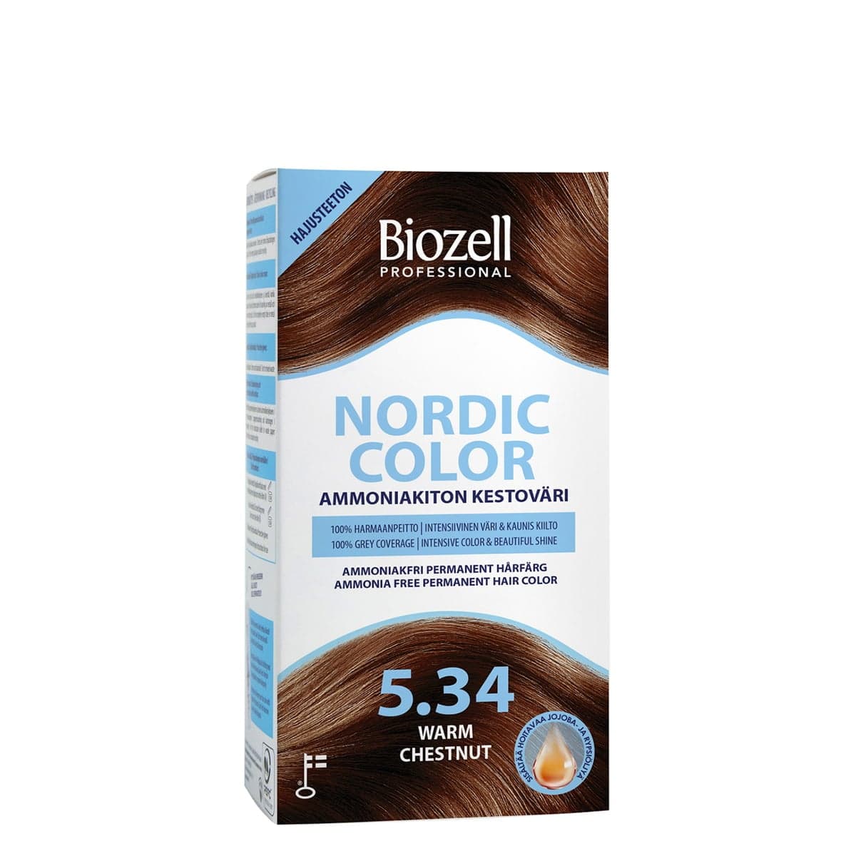 Biozell Professional Nordic Color Warm Chestnut 5.34
