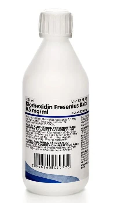 Fresenius Kabi Klorhexidin kutan lösning 0,5 mg/ml 250 ml