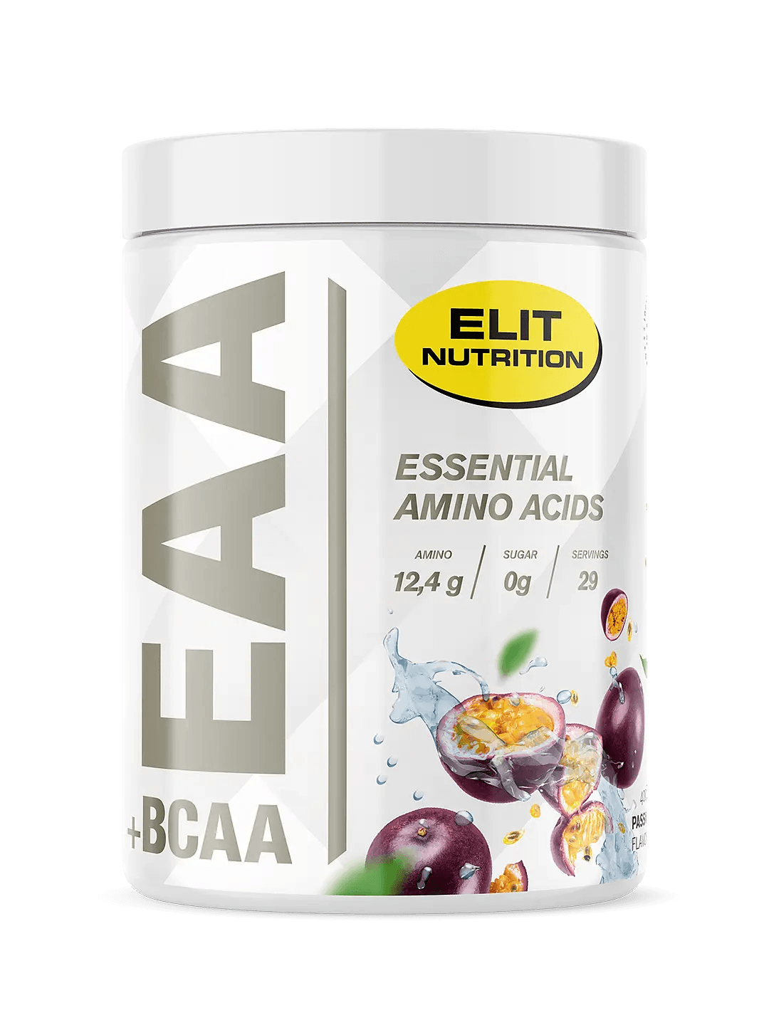 Elit Nutrition EAA + BCAA med Elektrolyter Passion 400 g