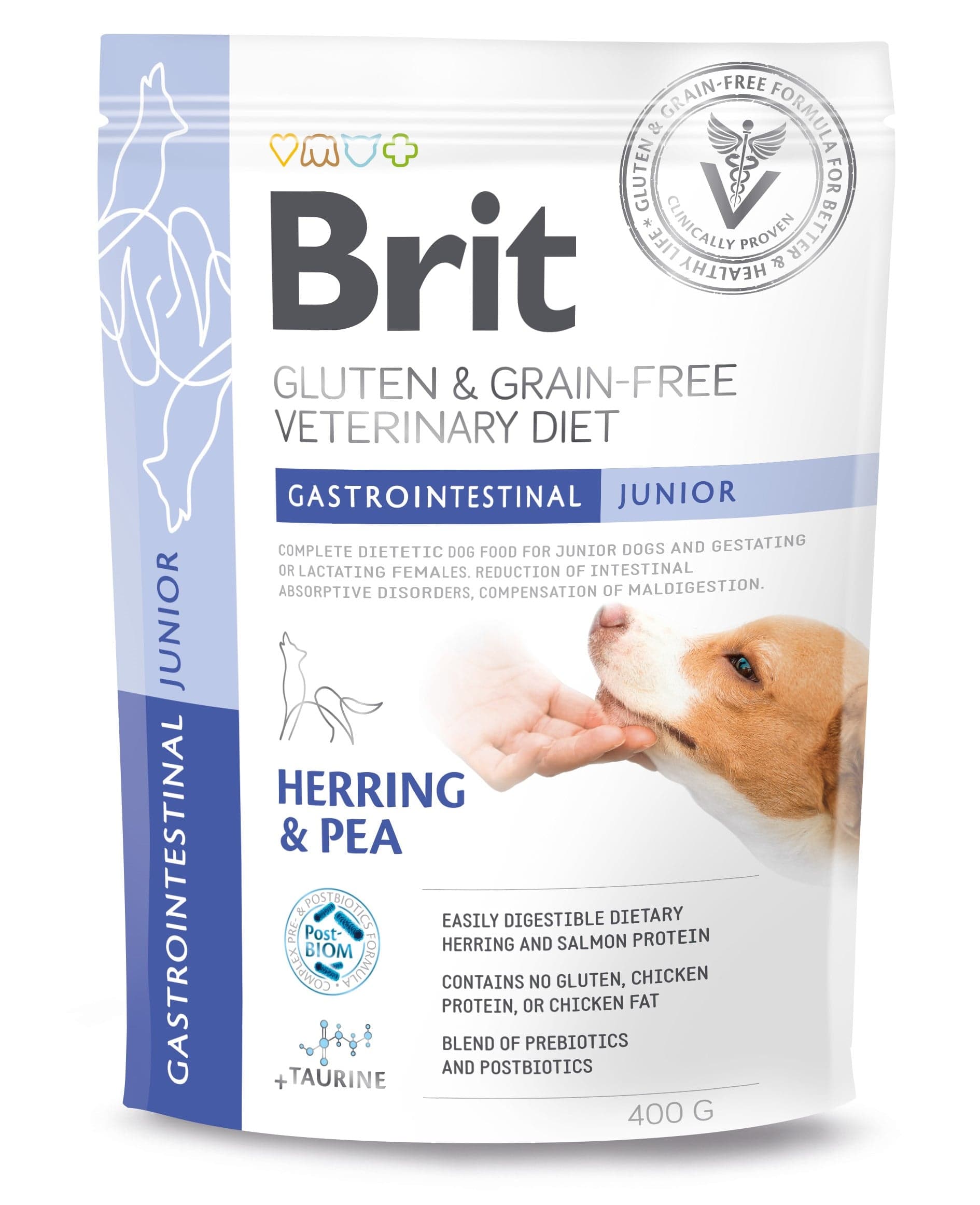 Brit Veterinary Diet Dog Gastrointestinal Junior Grain Free 400 g