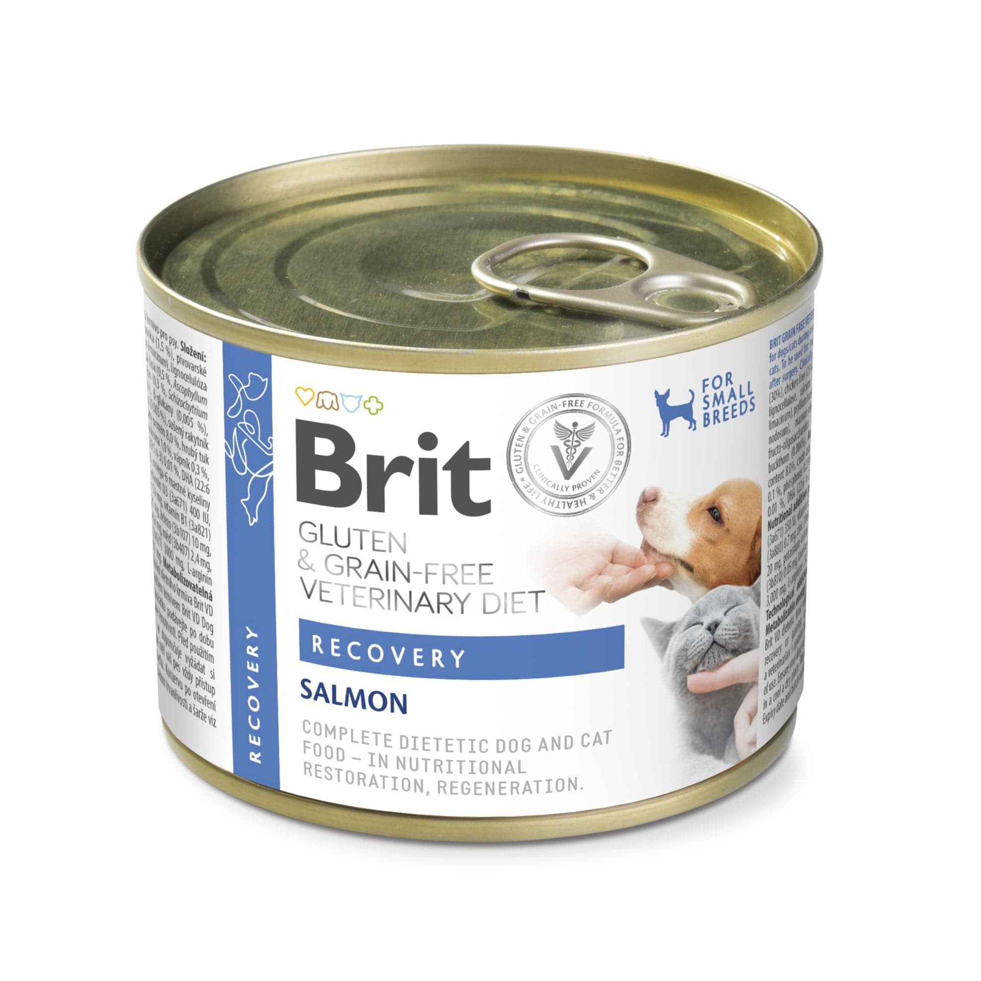Brit Veterinary Diet Dog + Cat Can Recovery Grain Free 200 g