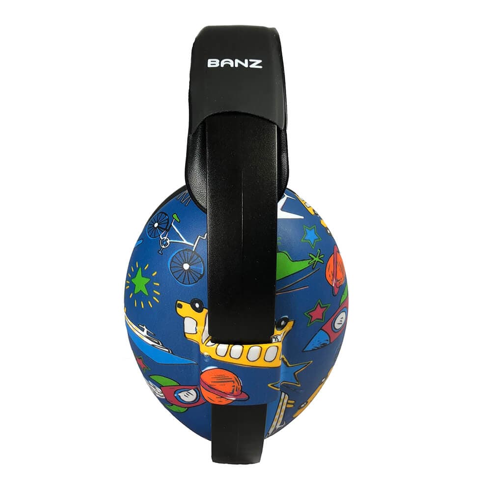 Banz Ear Muffs Baby Transport Blue 2