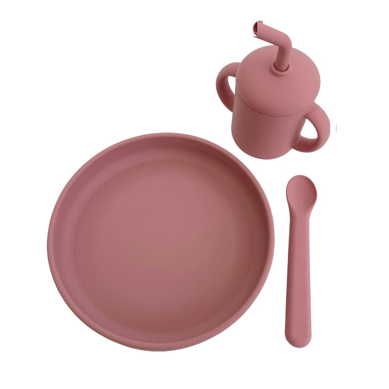 Summerville Matset Silikon 3 delar Dusty Rose