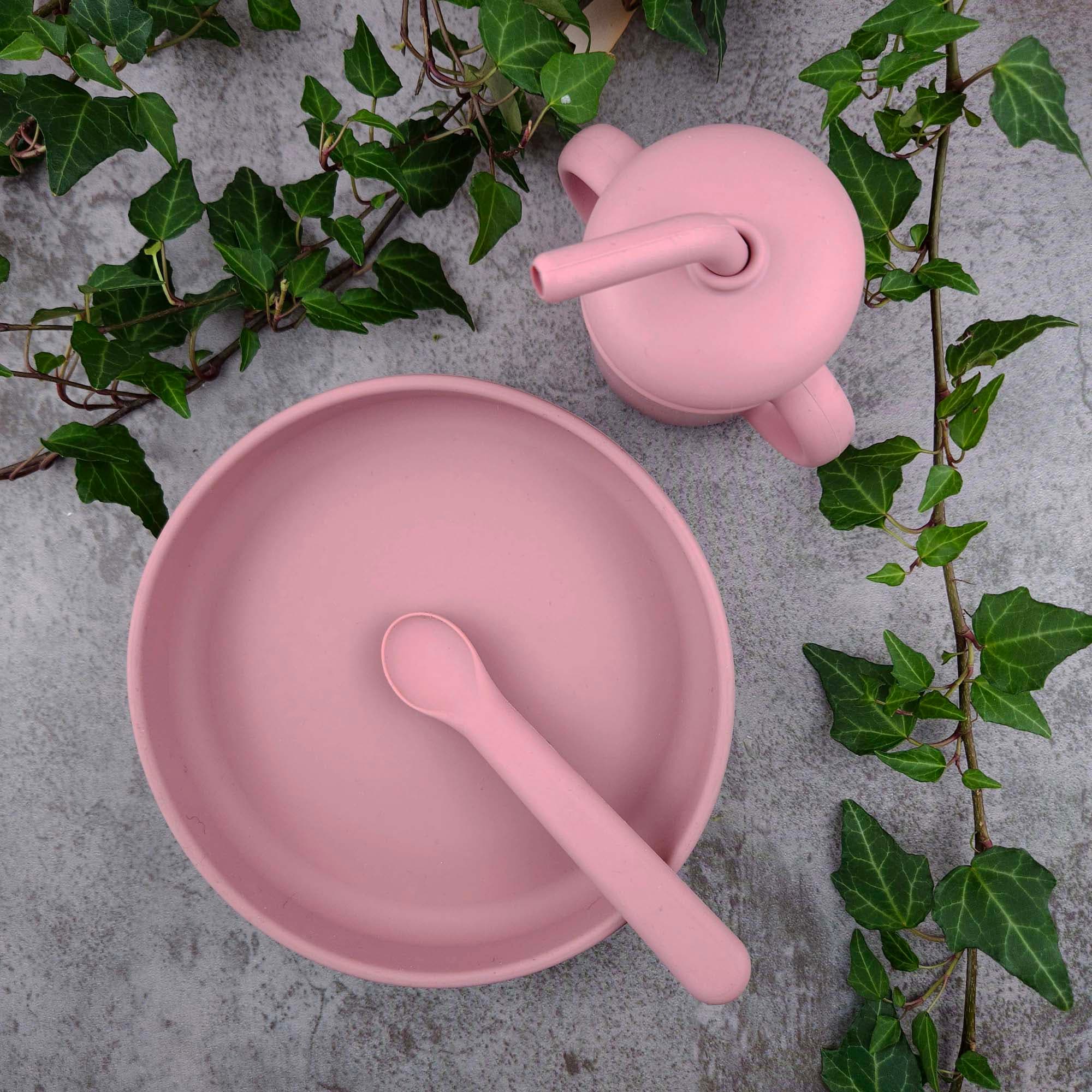 Summerville Matset Silikon 3 delar Dusty Rose - produktbild 4
