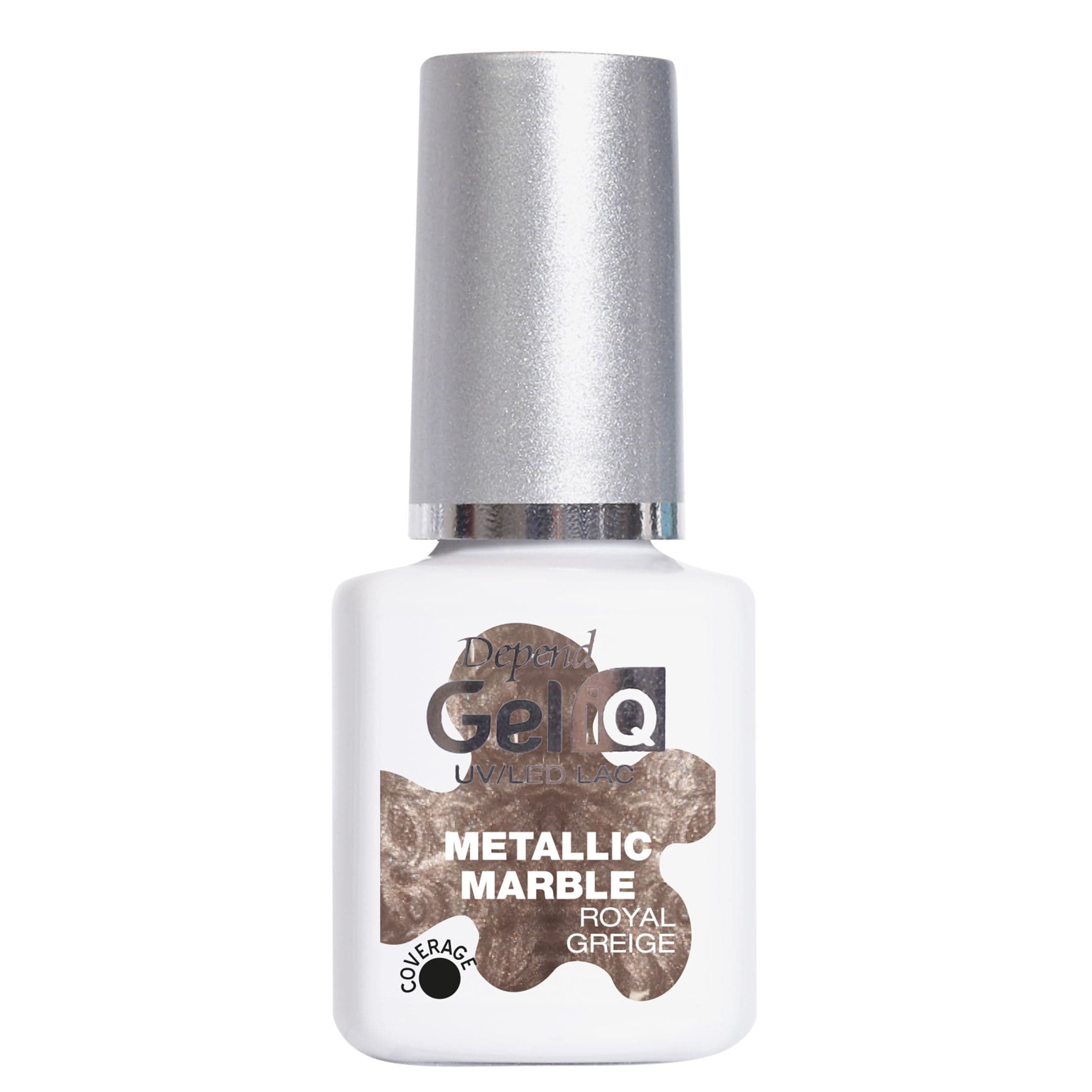 Depend Gel IQ Effects Metallic Marble Royal Greige 5 ml