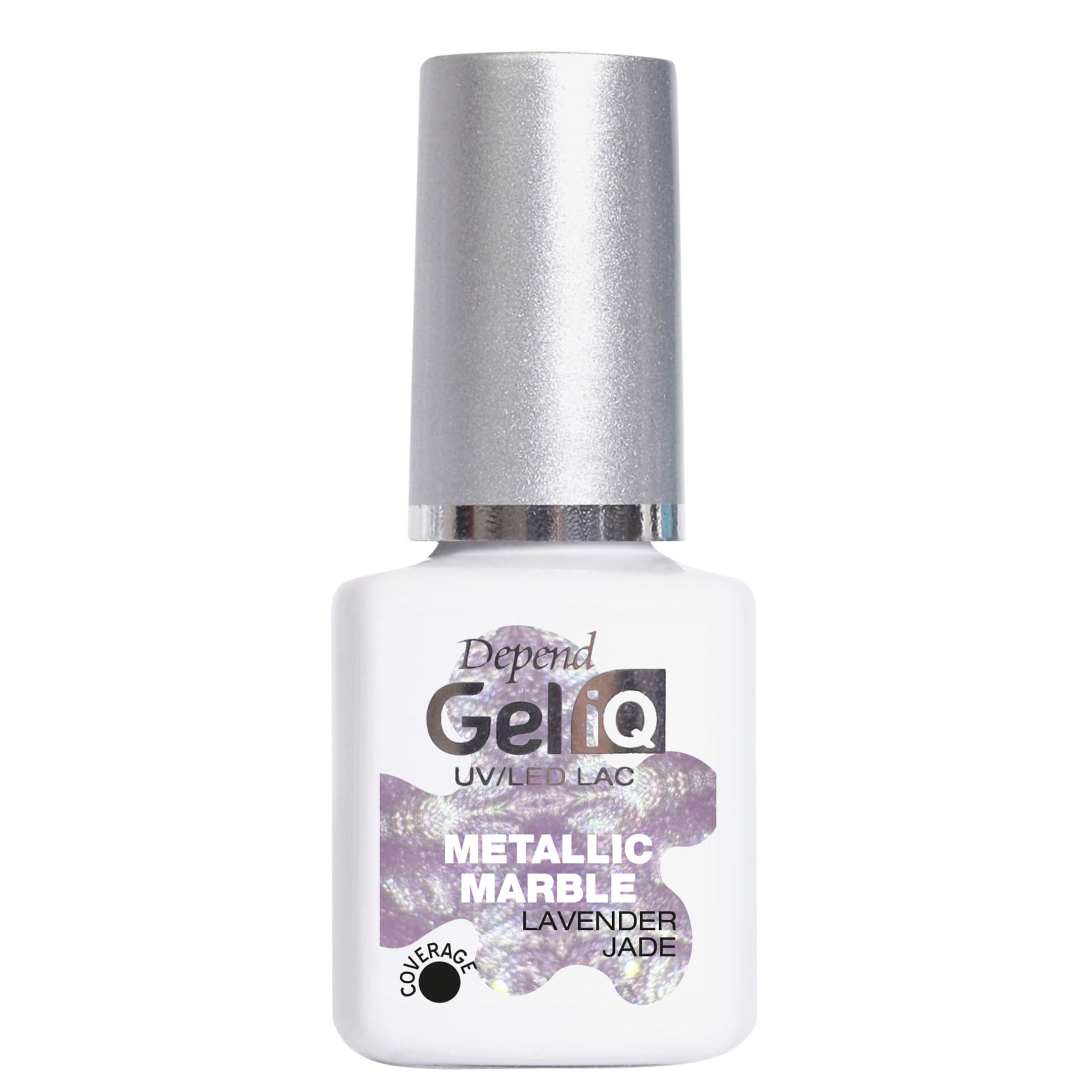 Depend Gel iQ Metallic Marble Lavender Jade 5 ml