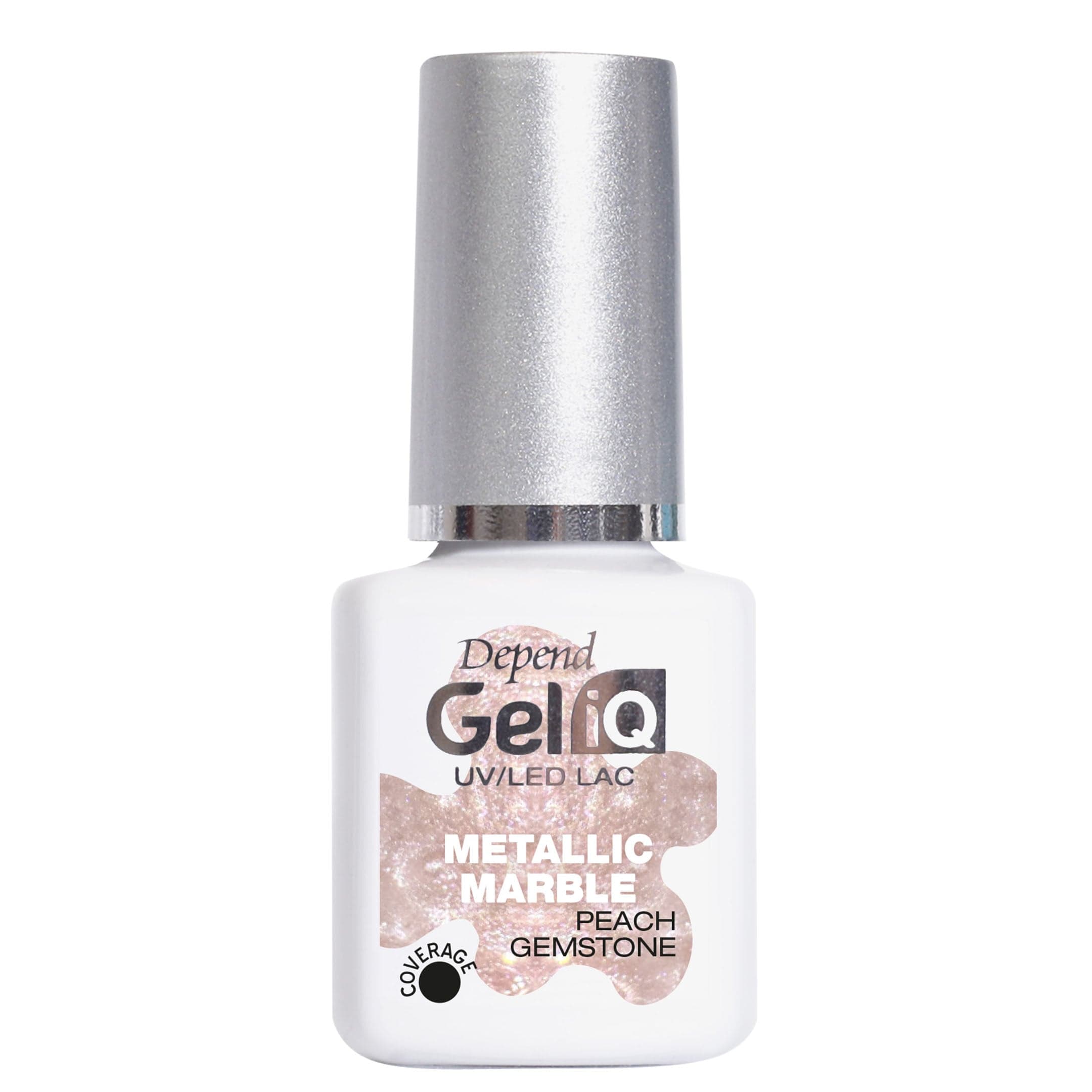 Depend Gel iQ Metallic Marble Peach Gemstone 5 ml