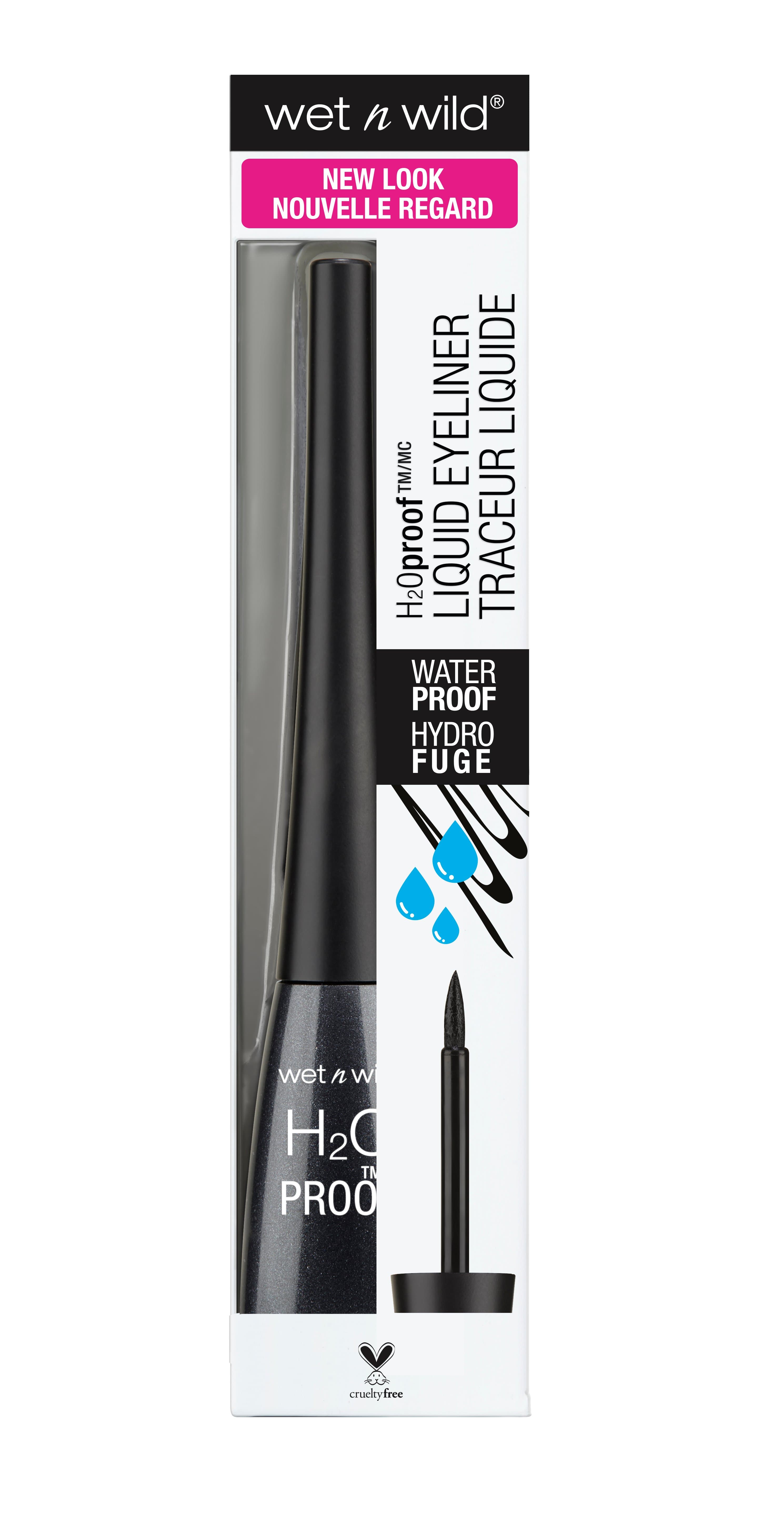 Wet n Wild H2O Proof Liquid Eyeliner Black 13 g - produktbild 3