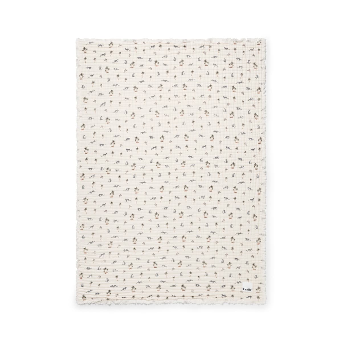 Elodie Soft Cotton Blanket Garden Leo's Resort