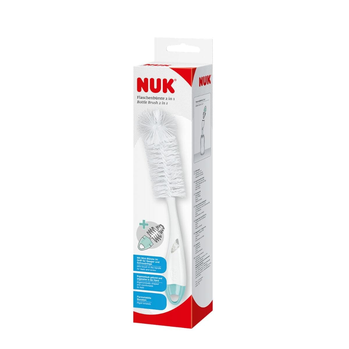 NUK Flaskborste 2in1 - produktbild 2