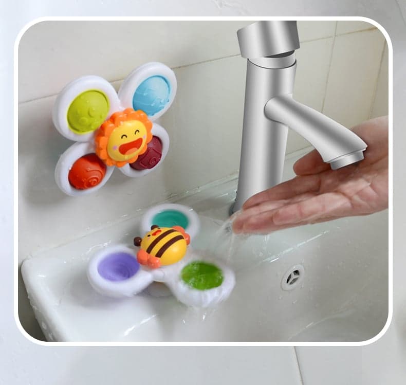 Fresh Kid Spinner Toys Cute Garden 3-pack 2