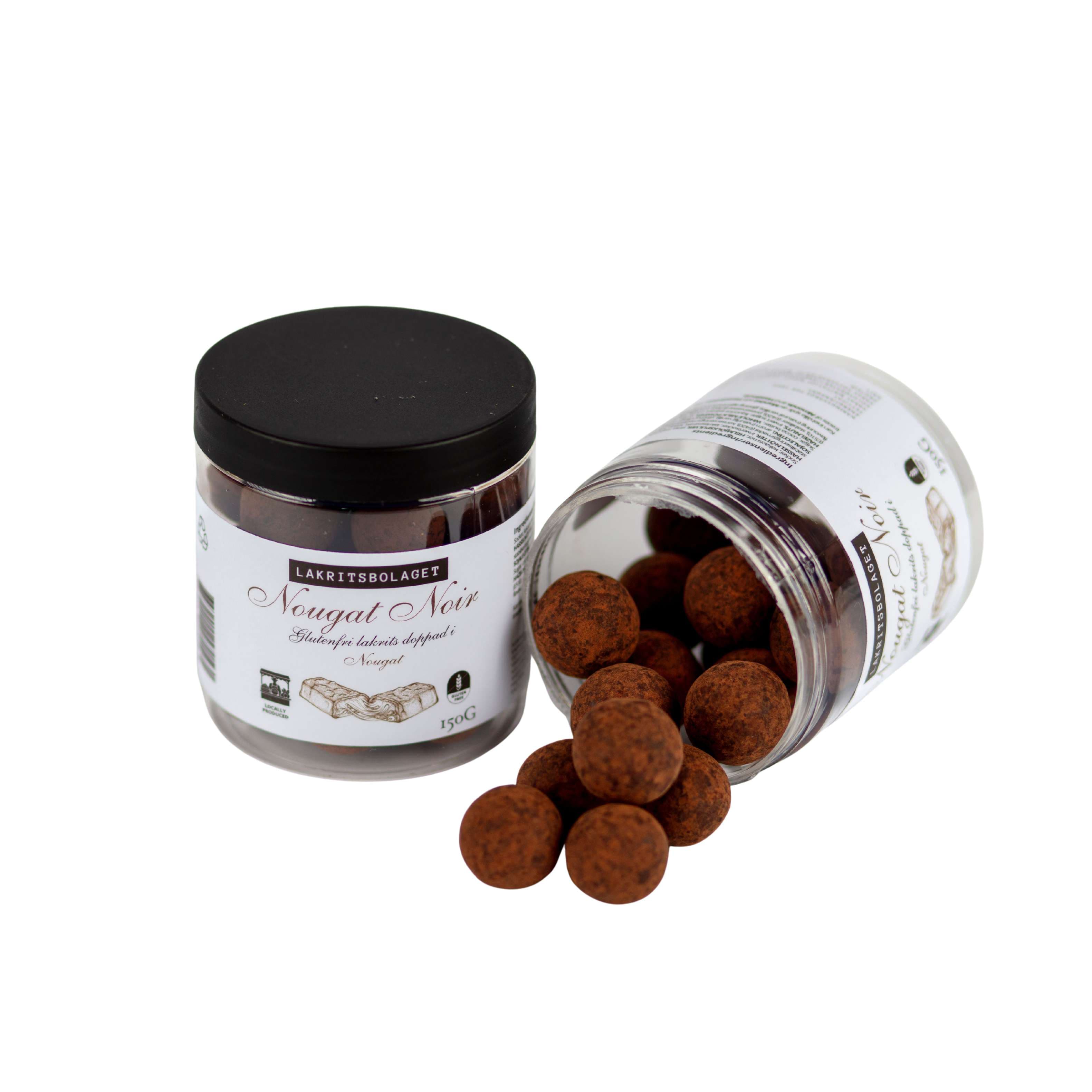 Lakritsbolaget Nougat Noir 150 g 2