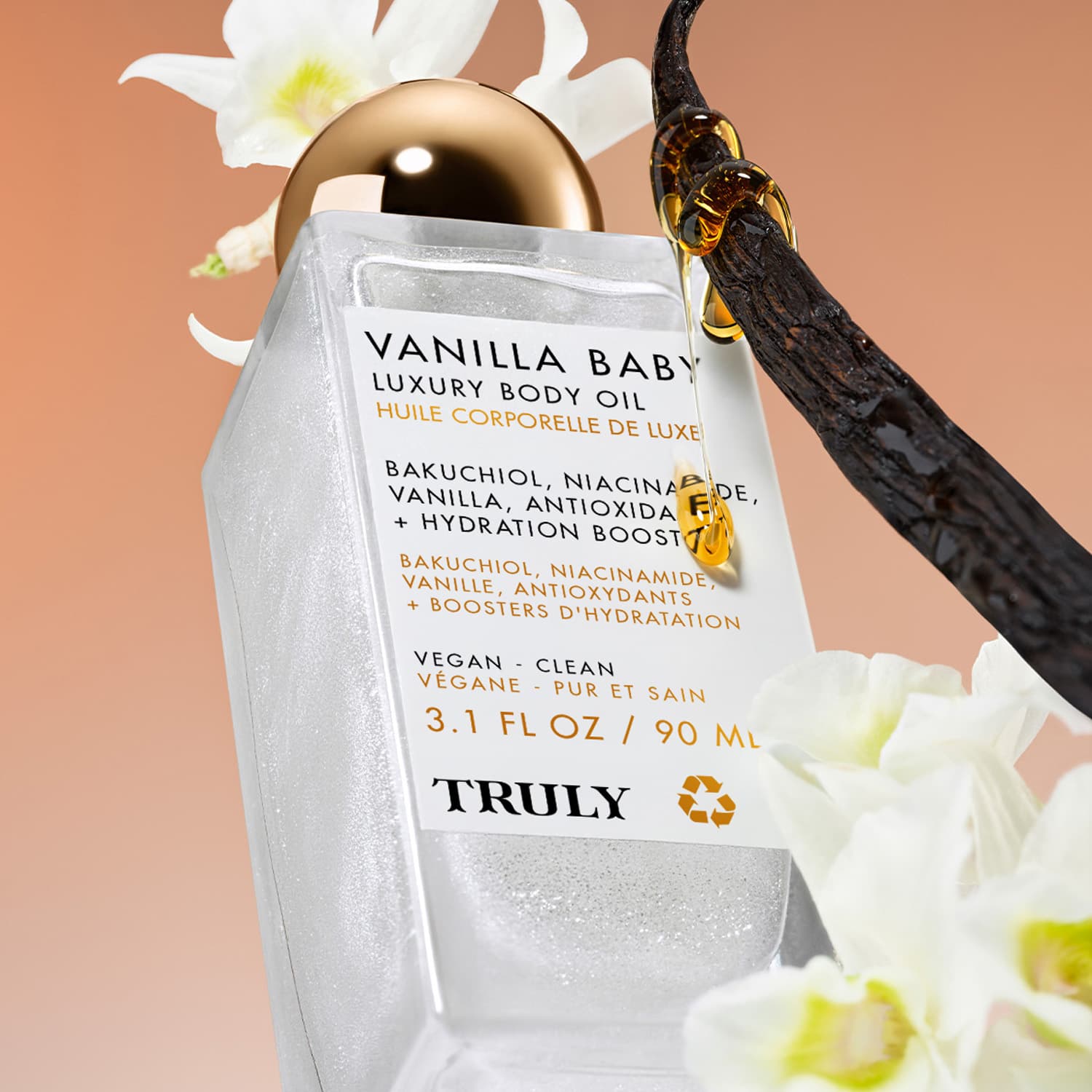 Truly Vanilla Baby Luxury Body Oil 90 ml 3